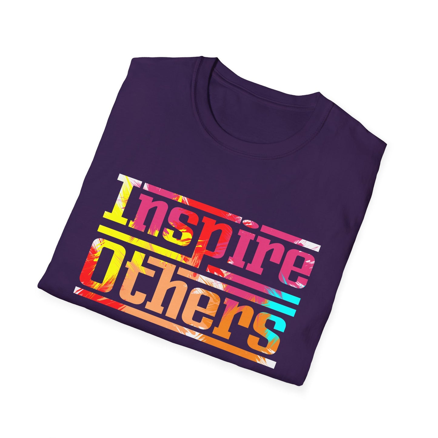Inspire Others Softstyle T-Shirt with Vibrant Block Lettering