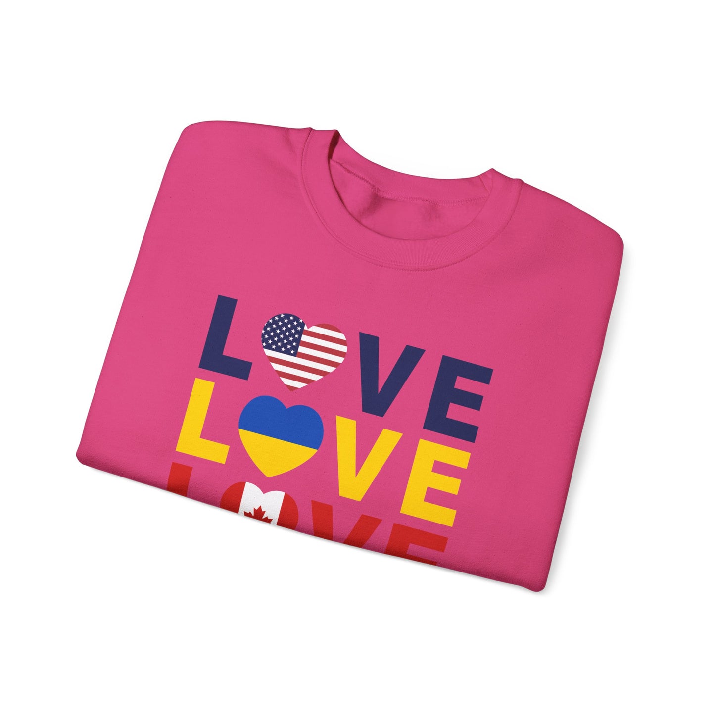 LOVE United Crewneck Sweatshirt πβ€οΈ