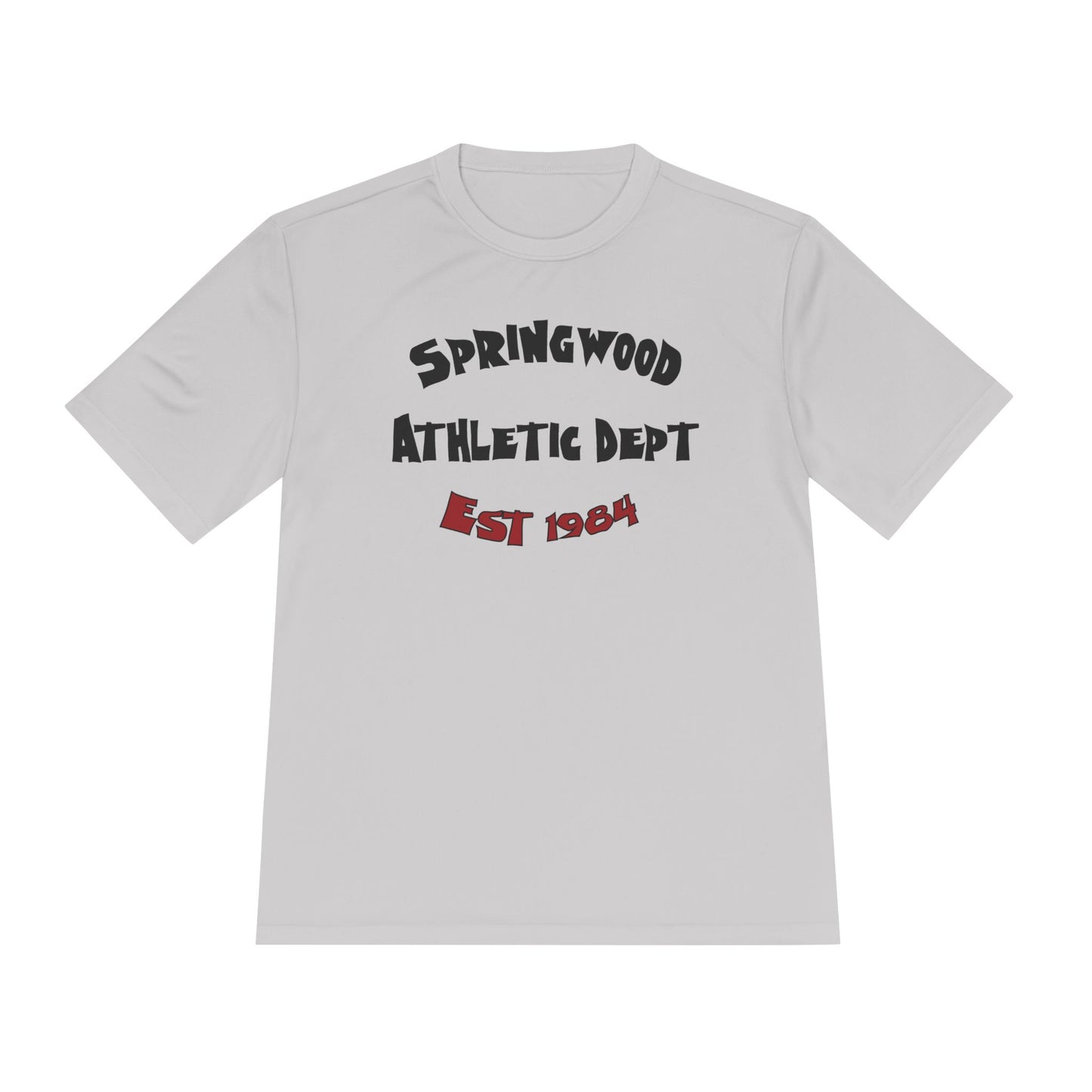 Springwood High Athletic Dept. Tee – Class of 1984 Horror Fan Sports Shirt