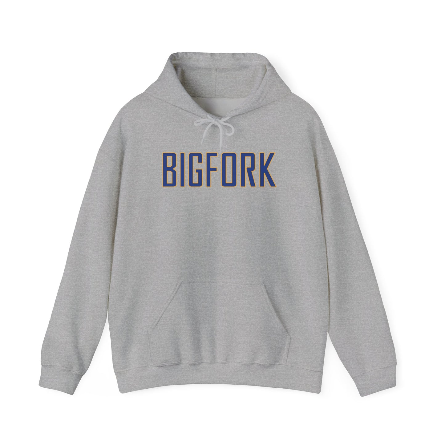 Bigfork Huskies Back-Logo Hoodie β Front Wordmark, Classic Comfort