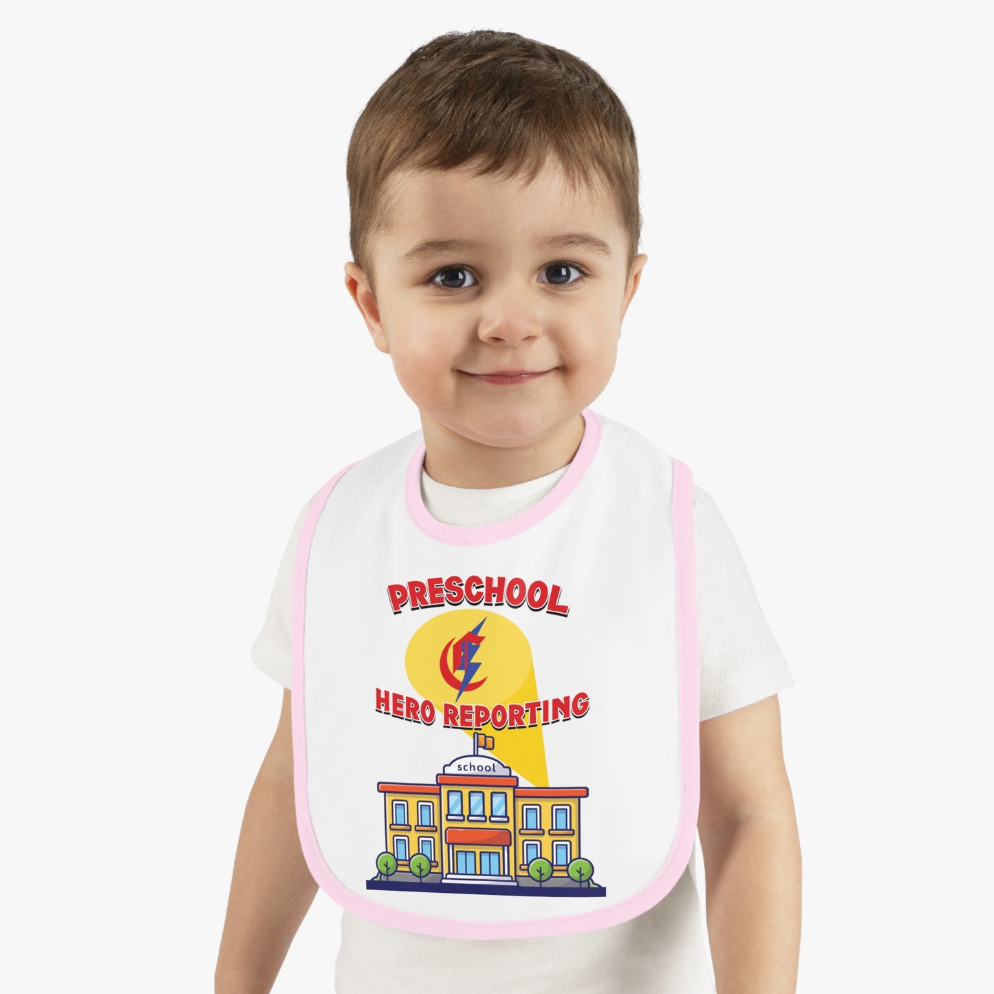 Preschool: Hero Reporting – Chisholm Bluestreaks Baby Bib
