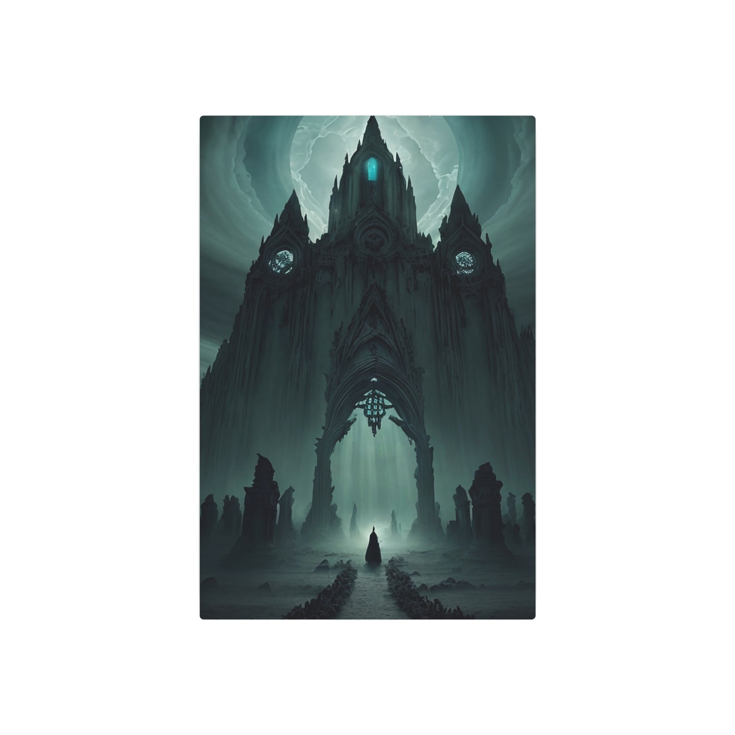 Sanctuary of Dread – Cathedral Gate Metal Sign