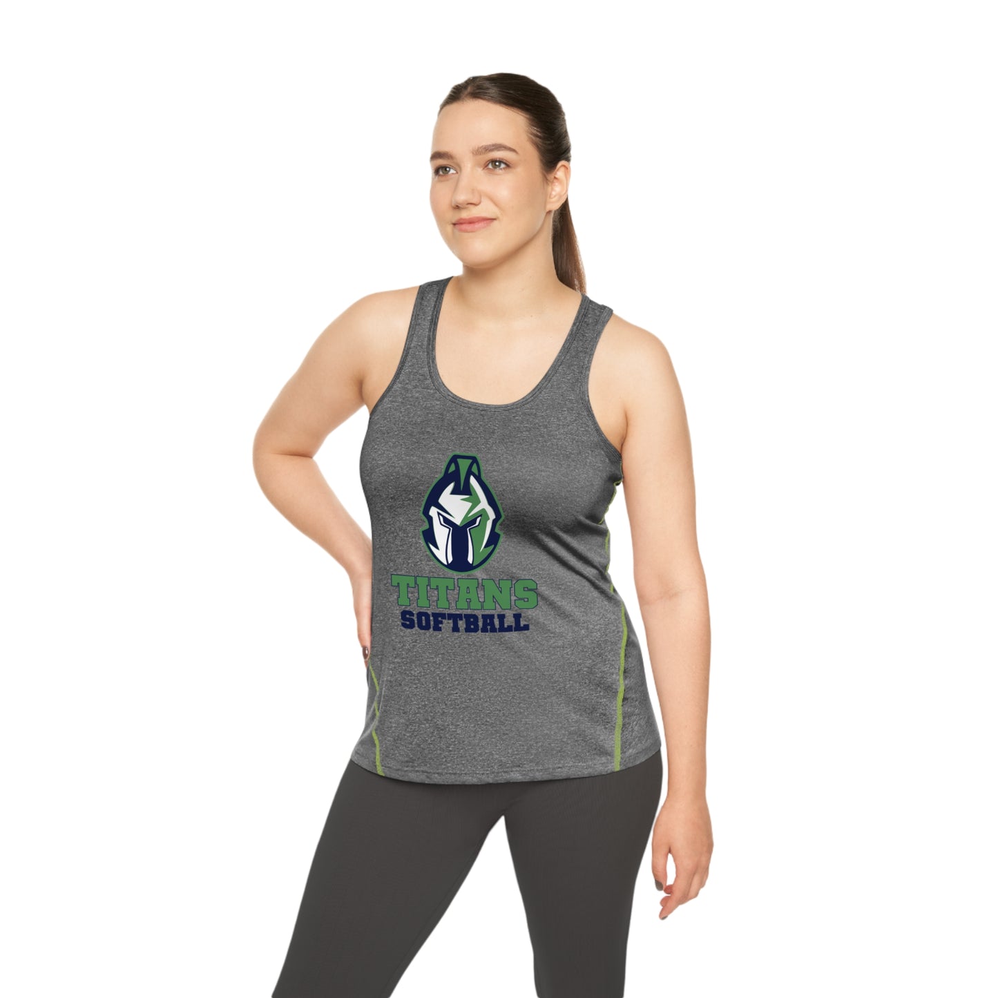 GNK Titans Softball Women's Racerback Tank Top
