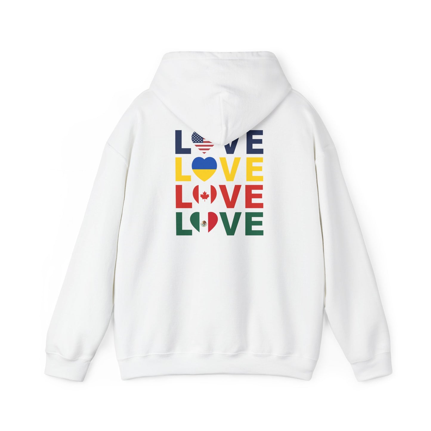 LOVE United Heavy Blend Hoodie πβ€οΈ