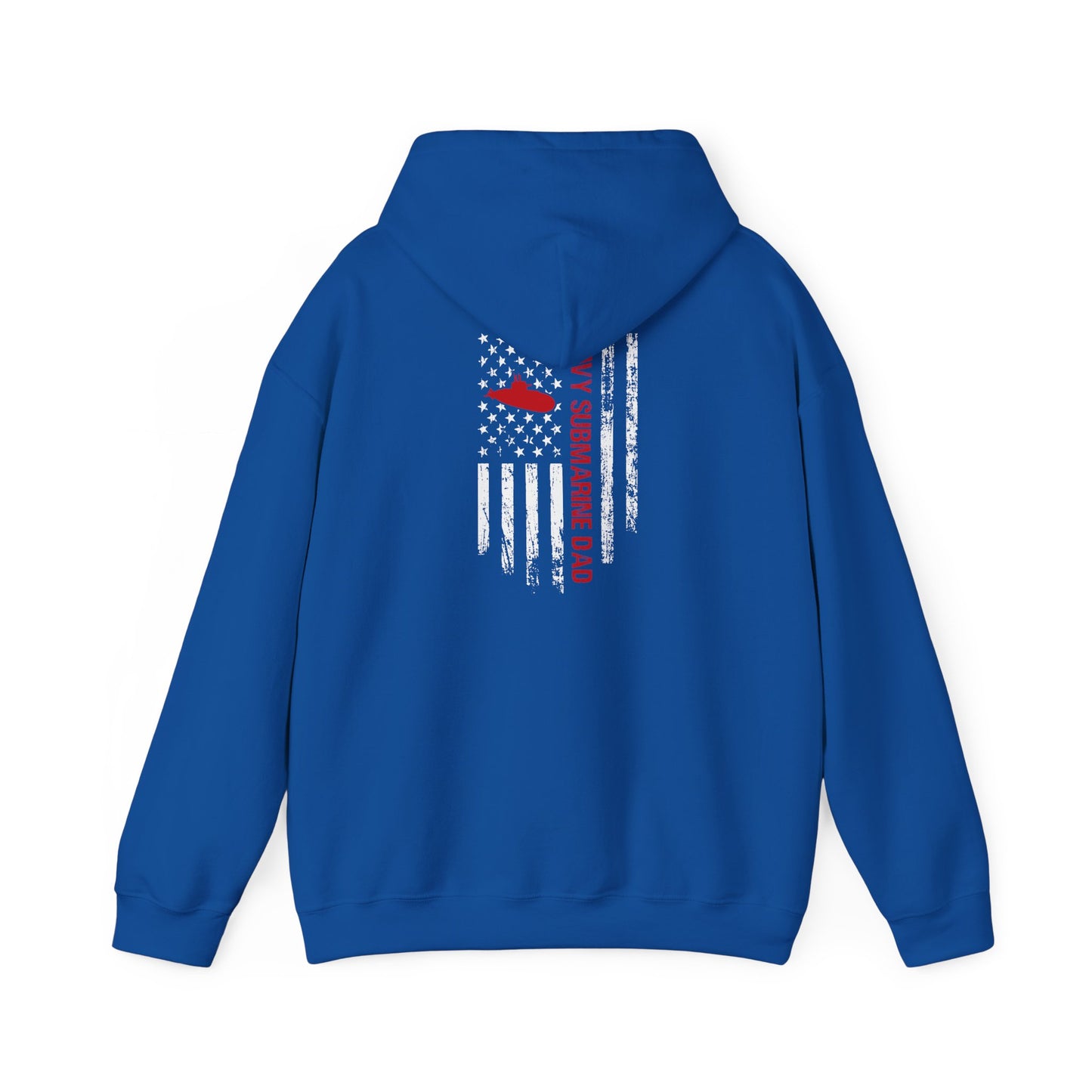Navy Submarine Dad Hooded Sweatshirt – Proud, Warm, and Patriotic