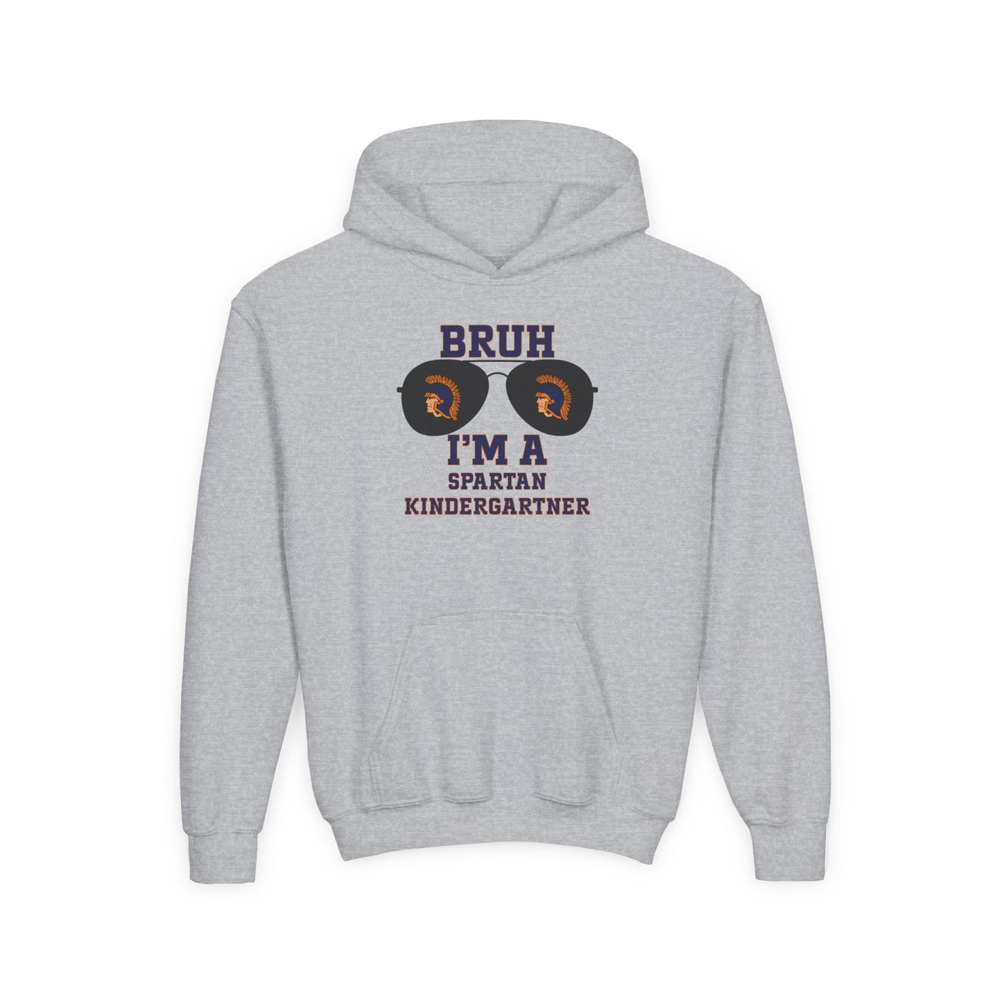 BRUH I’m a Spartan Kindergartner – NK Youth Hoodie