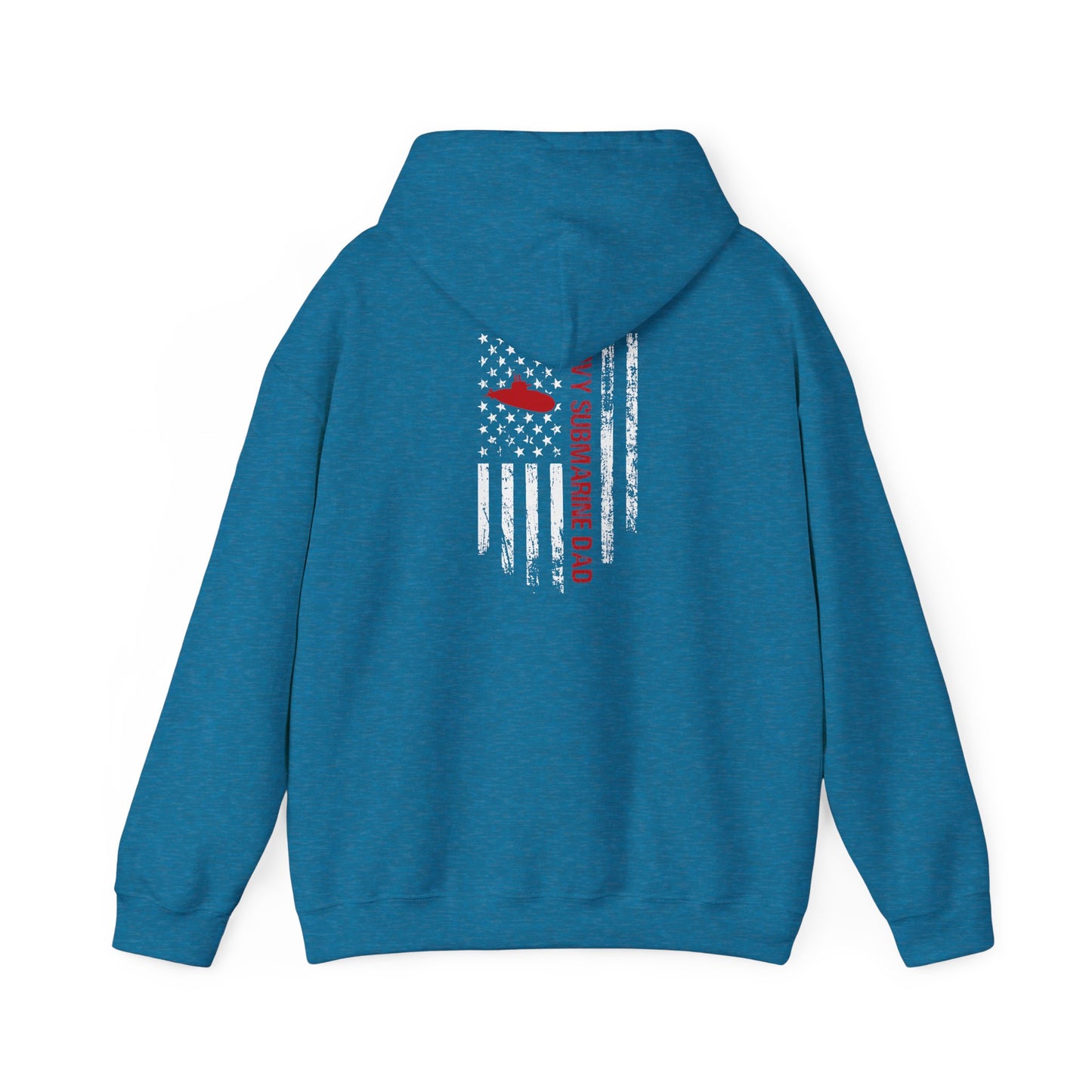 Navy Submarine Dad Hooded Sweatshirt – Proud, Warm, and Patriotic