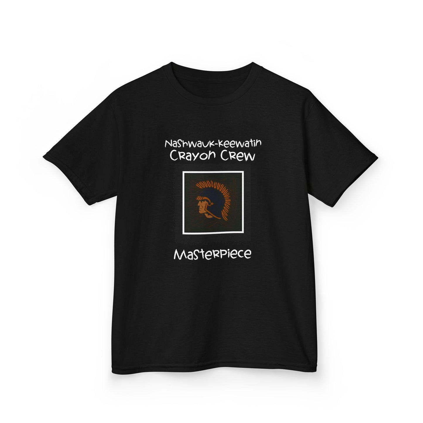 NK Crayon Crew Masterpiece Kids Tee – Where Spartans Color Outside the Lines!