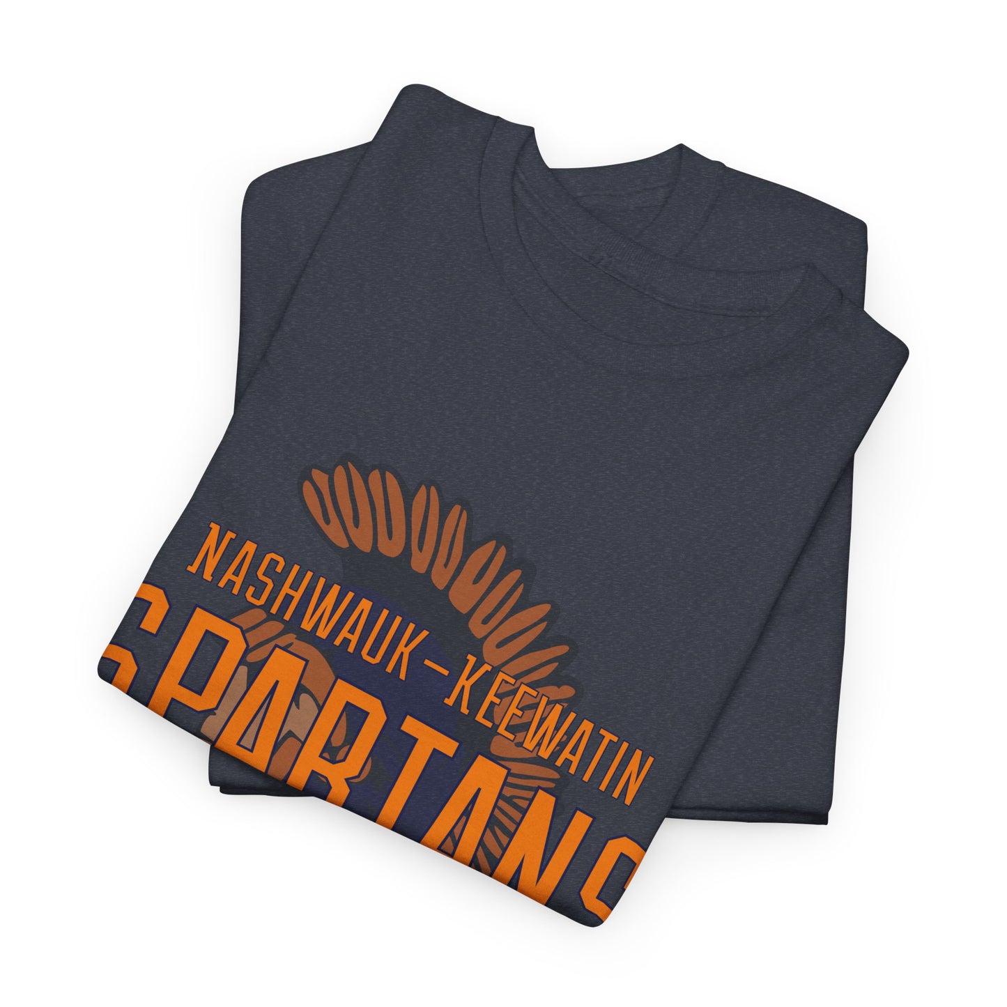 Nashwauk-Keewatin Spartans Heavy Cotton T-Shirt