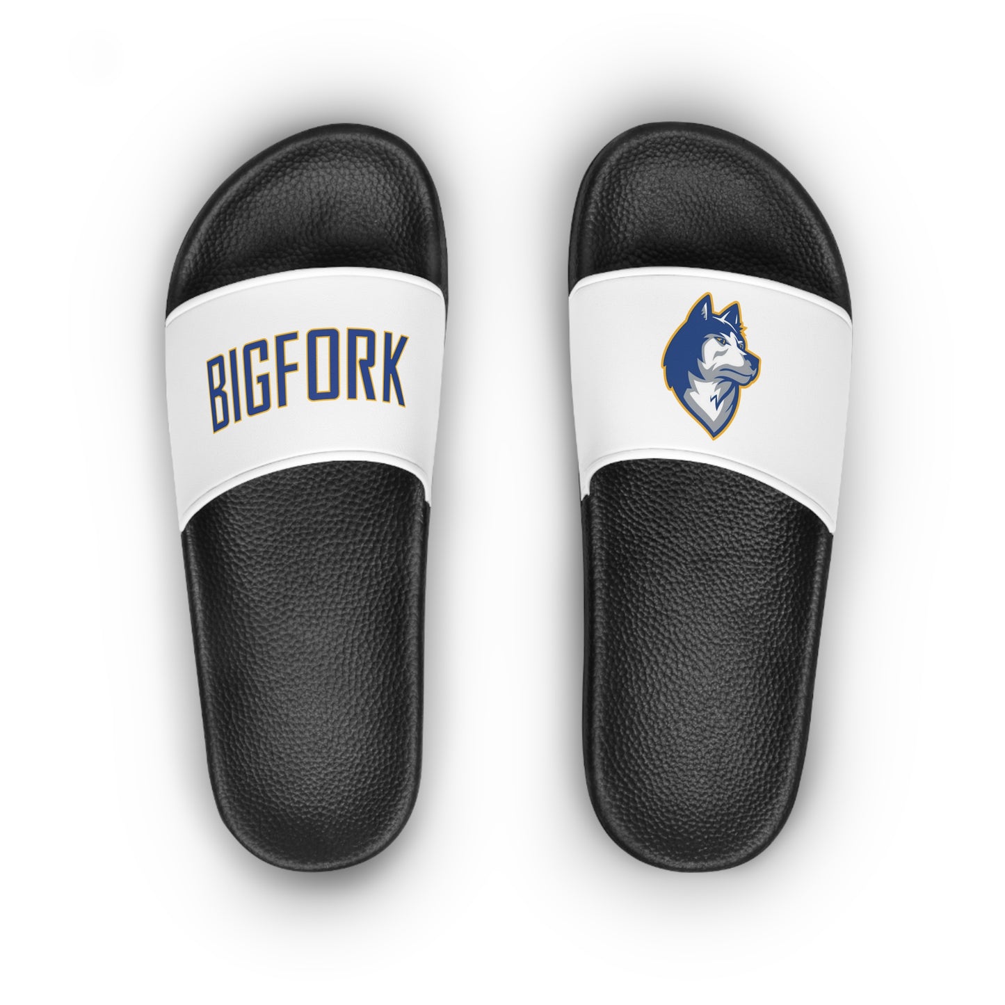 Bigfork Huskies Women’s Slide Sandals – Comfortable and Stylish Fan Gear