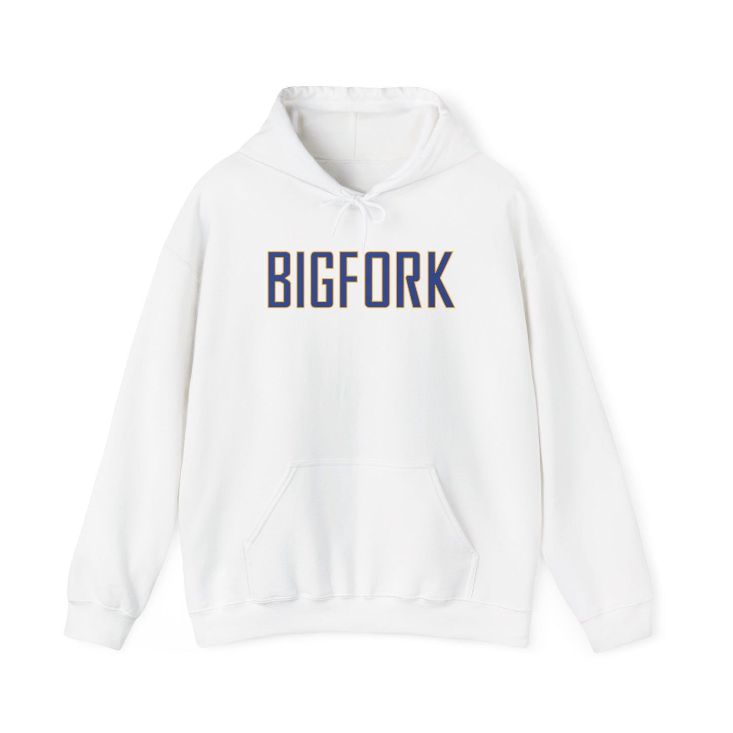Bigfork Huskies Back-Logo Hoodie β Front Wordmark, Classic Comfort