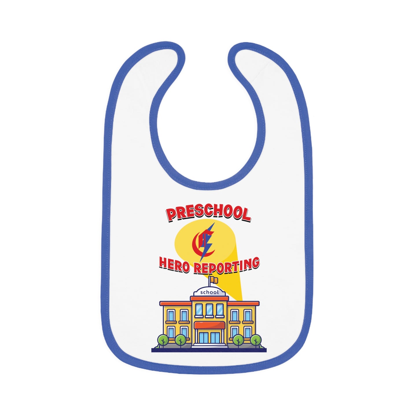 Preschool: Hero Reporting – Chisholm Bluestreaks Baby Bib