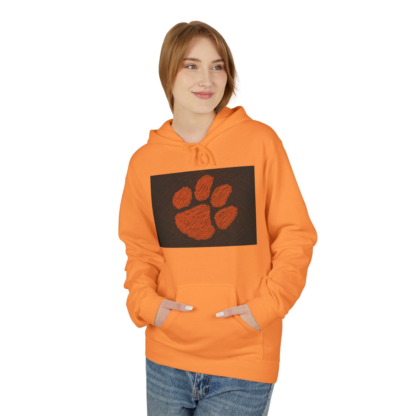 Cherry Tigers Crayon Crew Hoodie โ Color Outside the Lines