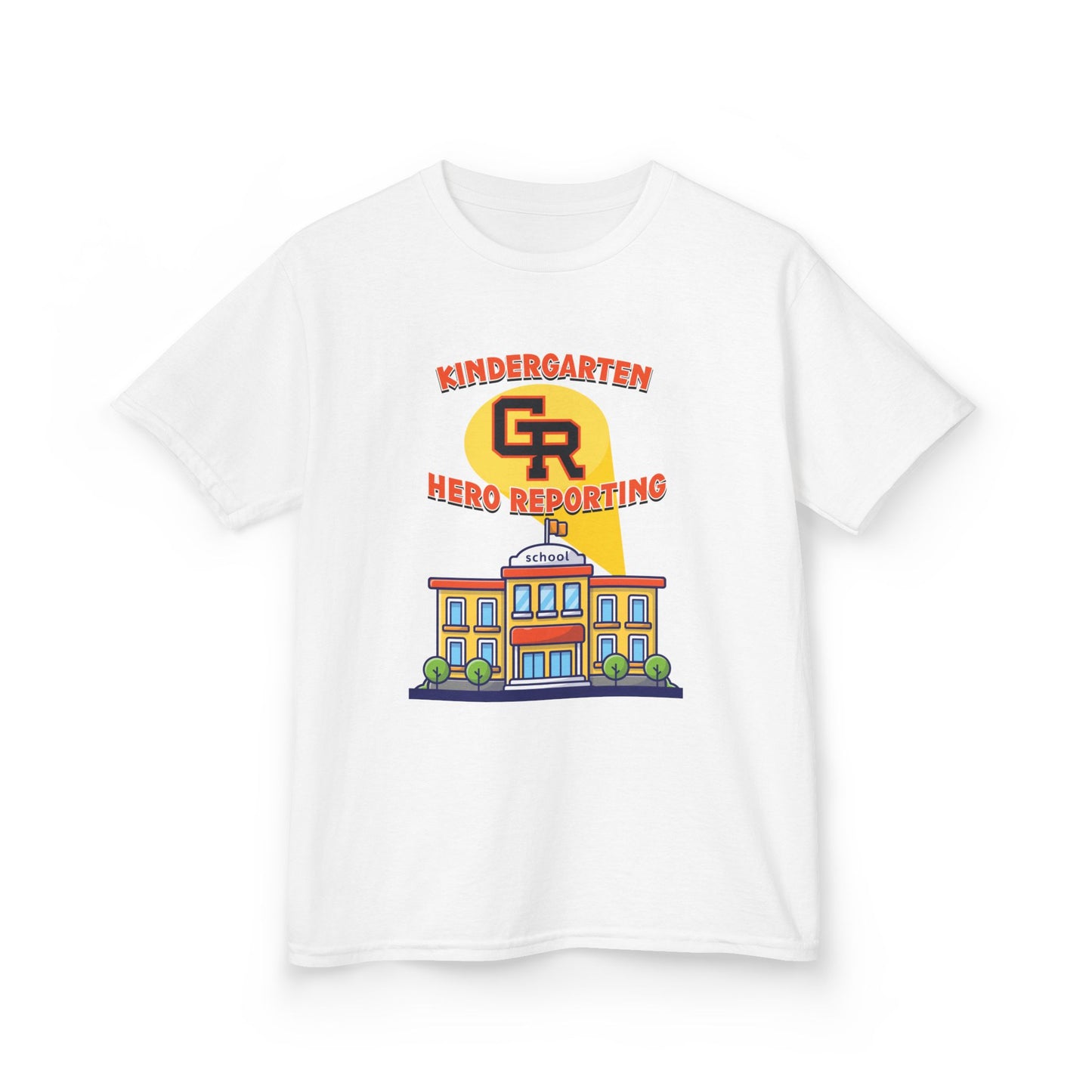 Kindergarten: Hero Reporting for Duty – Grand Rapids Thunderhawks Kids Tee
