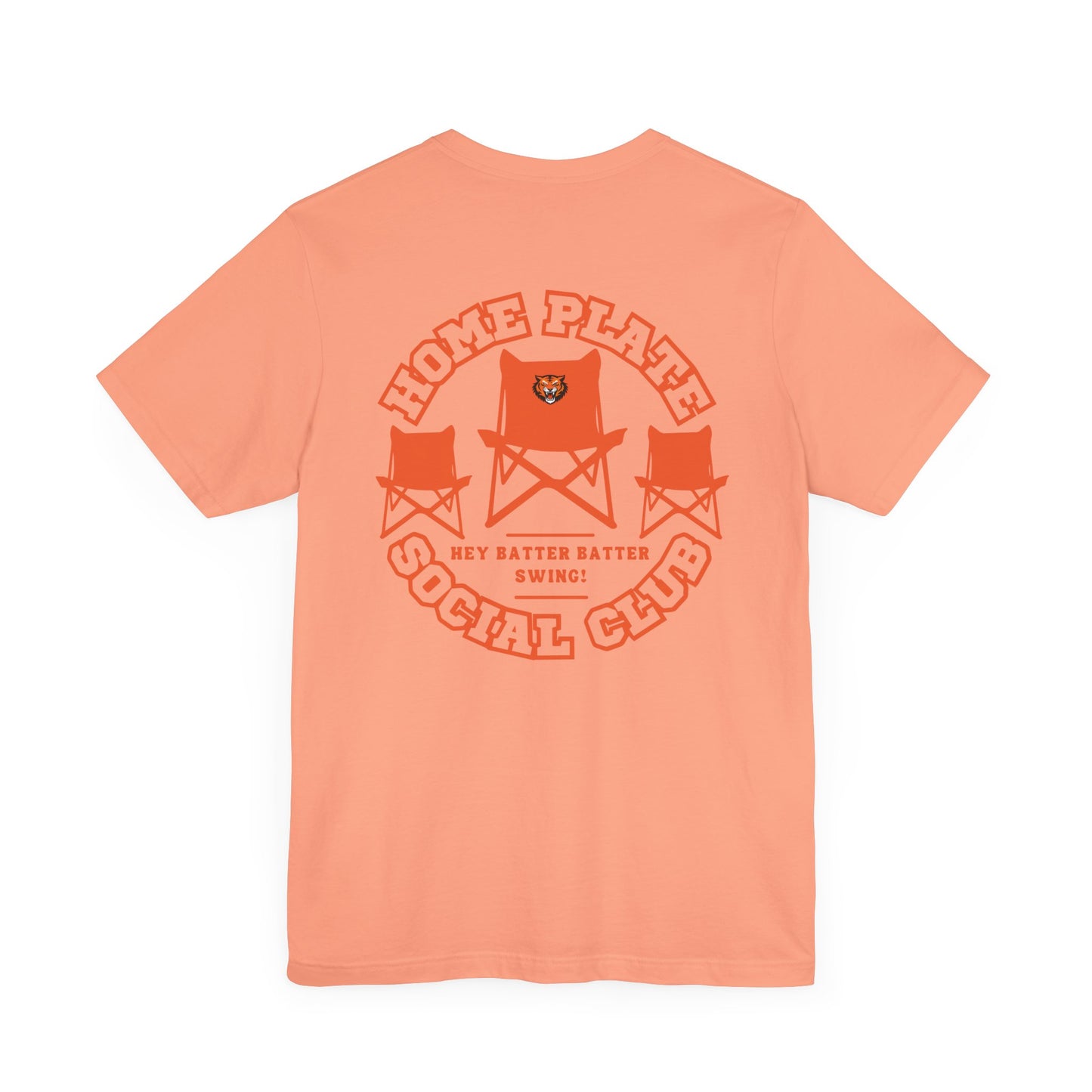 Cherry Tigers Home Plate Social Club T-Shirt