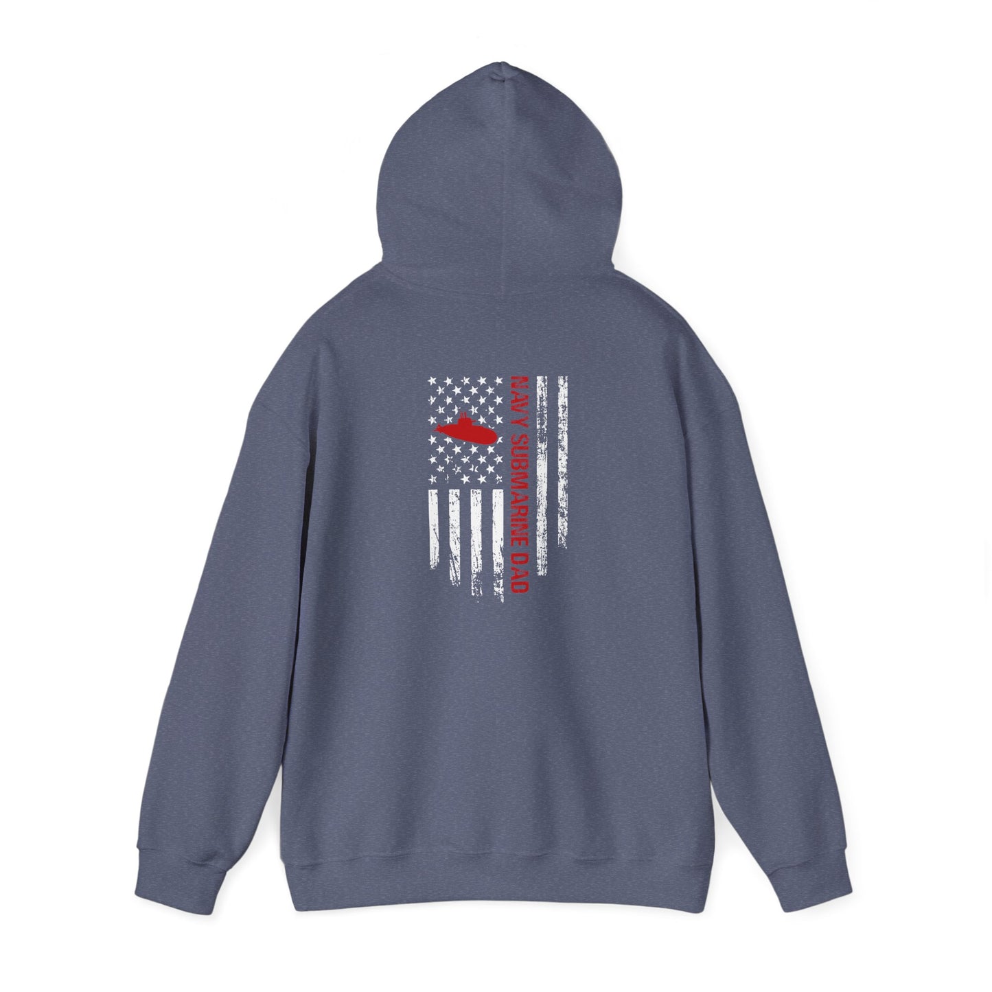 Navy Submarine Dad Hooded Sweatshirt – Proud, Warm, and Patriotic