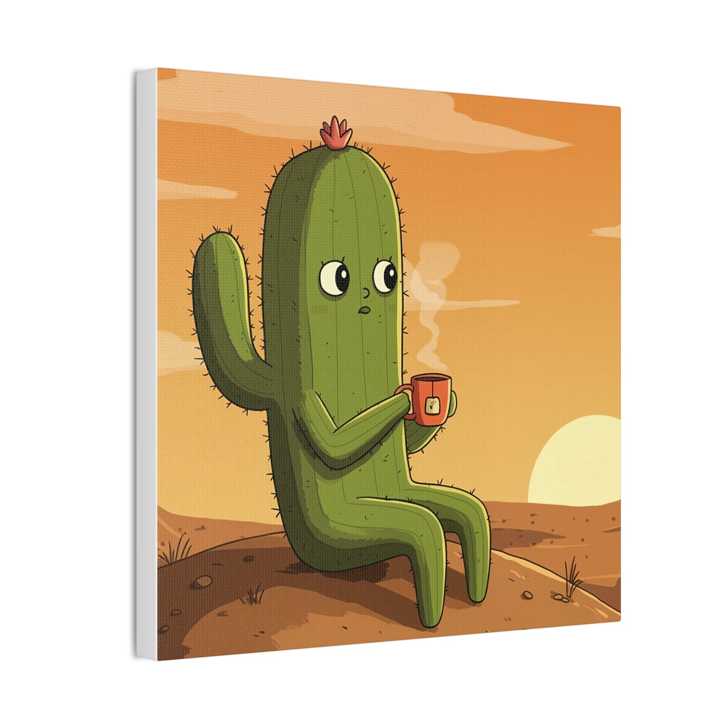 Existential Cactus: Sunrise, Sass, and Silent Dread