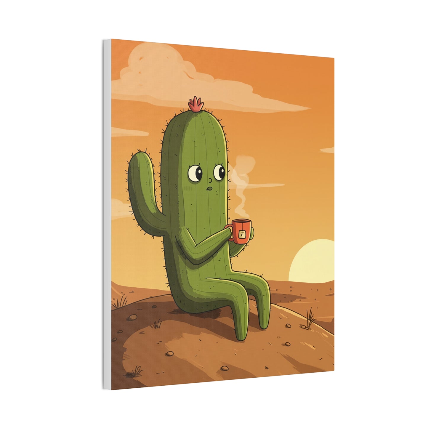 Existential Cactus: Sunrise, Sass, and Silent Dread