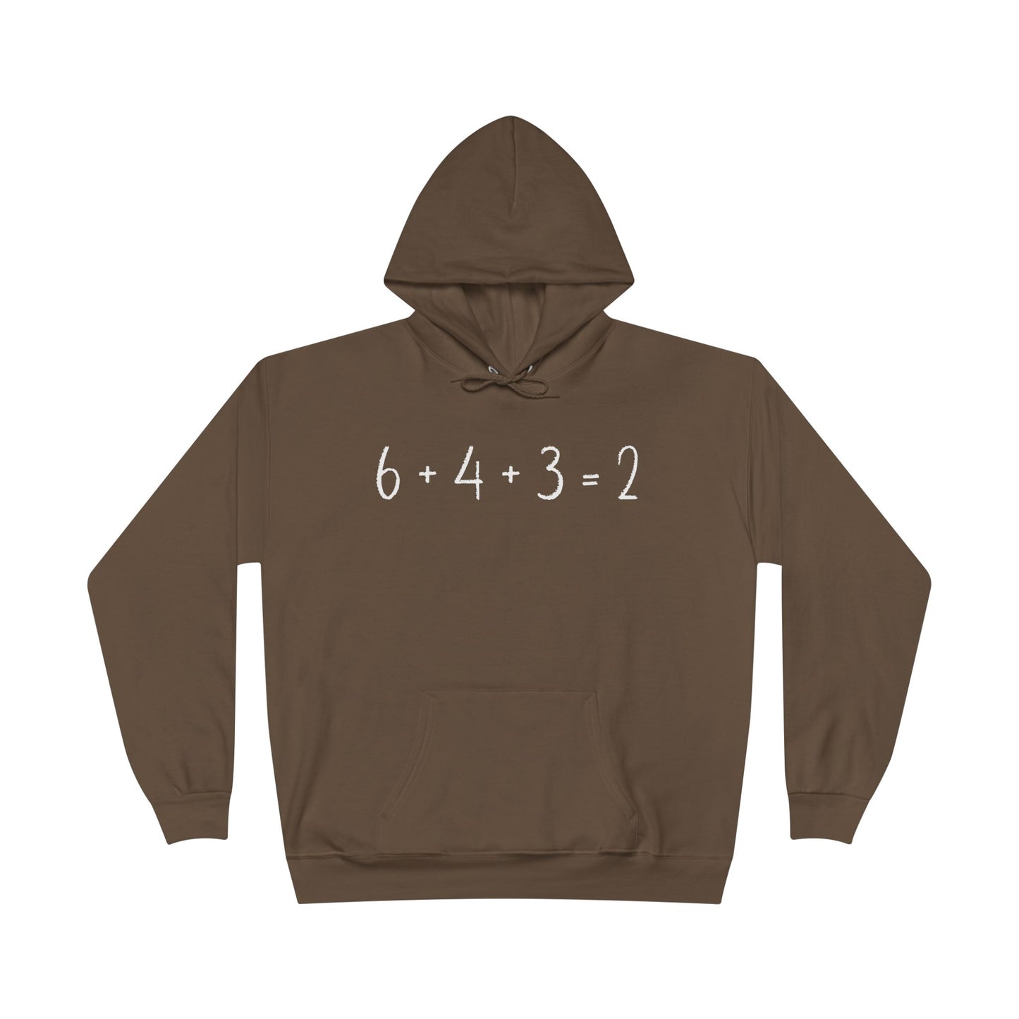 6+4+3=2 Baseball/Softball Hoodie