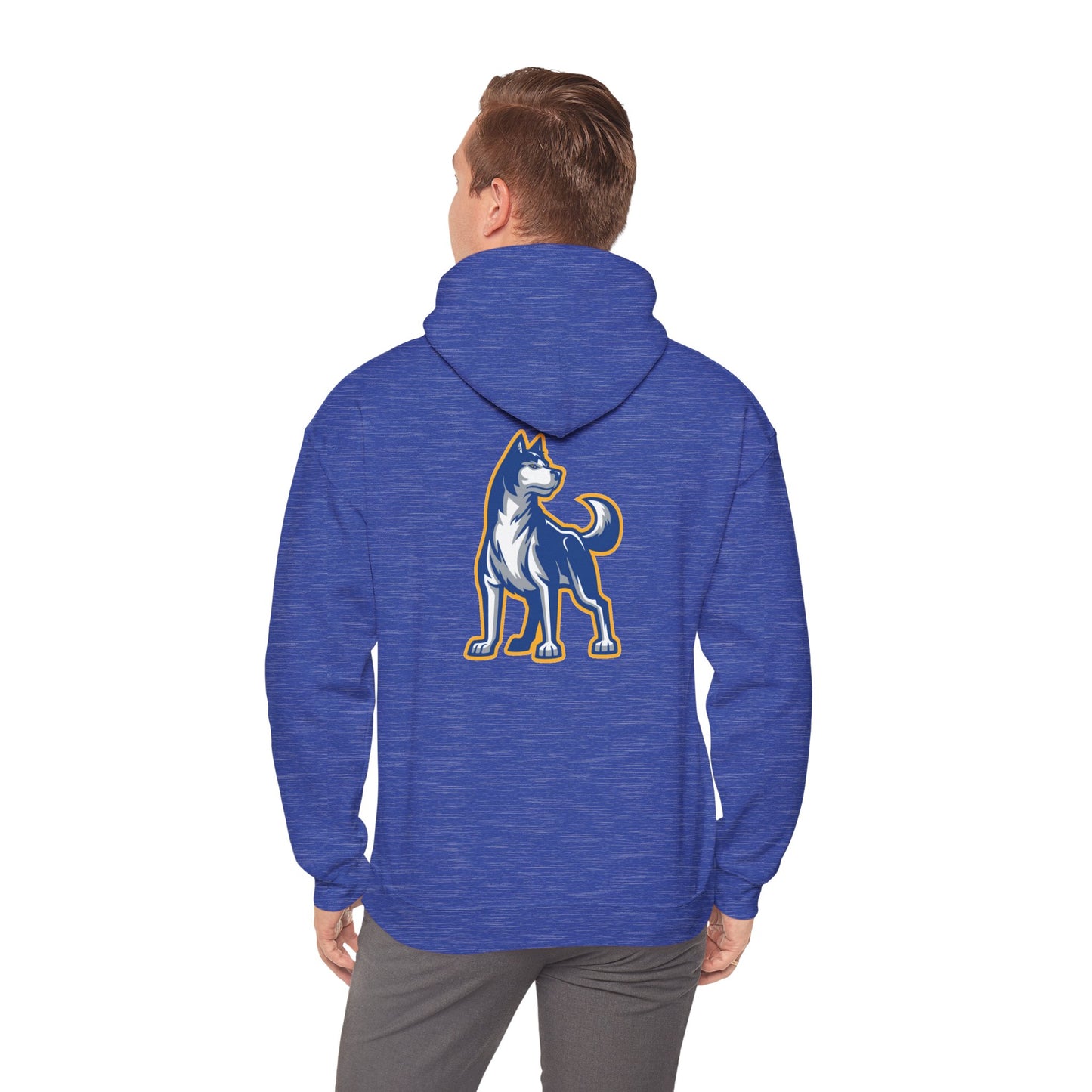 Bigfork Huskies Back-Logo Hoodie β Front Wordmark, Classic Comfort
