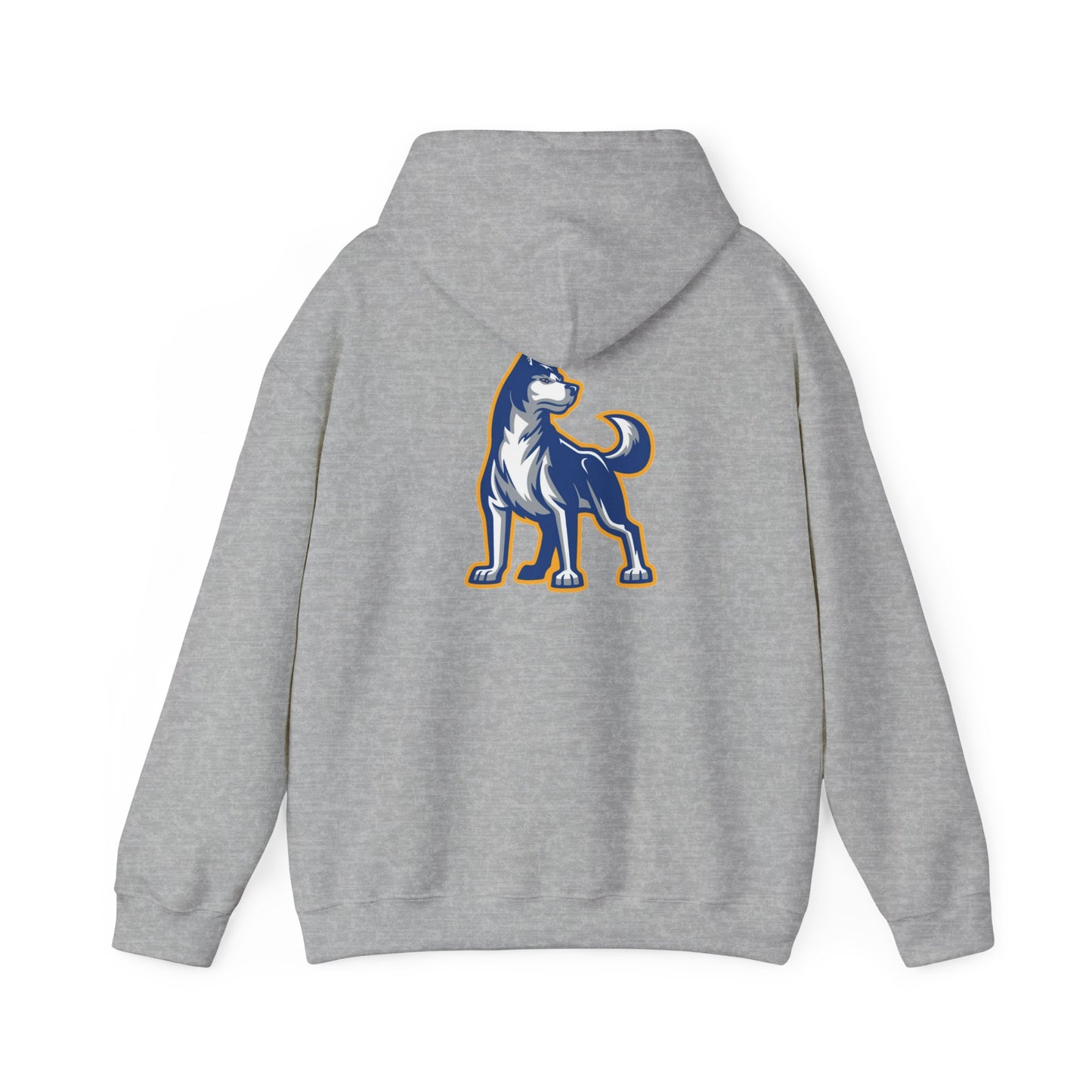 Bigfork Huskies Back-Logo Hoodie β Front Wordmark, Classic Comfort