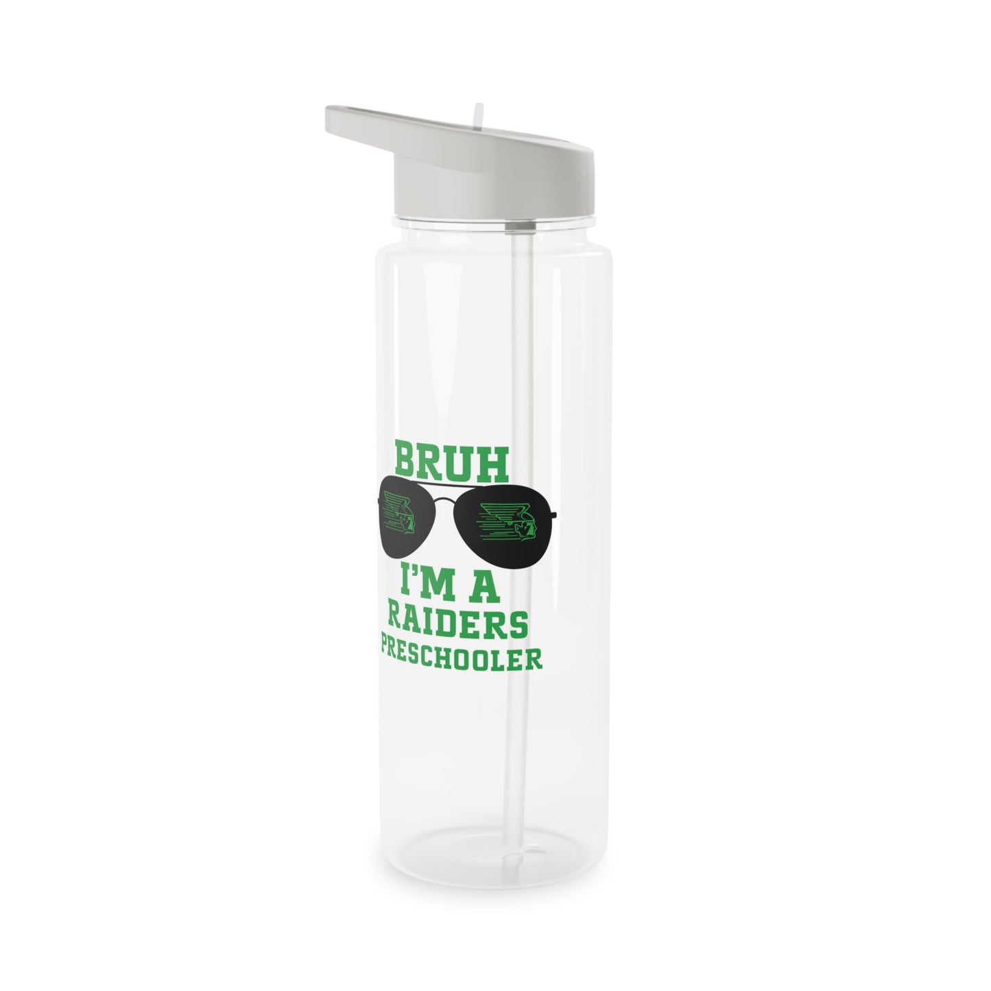 BRUH I’m A Raiders Preschooler Water Bottle