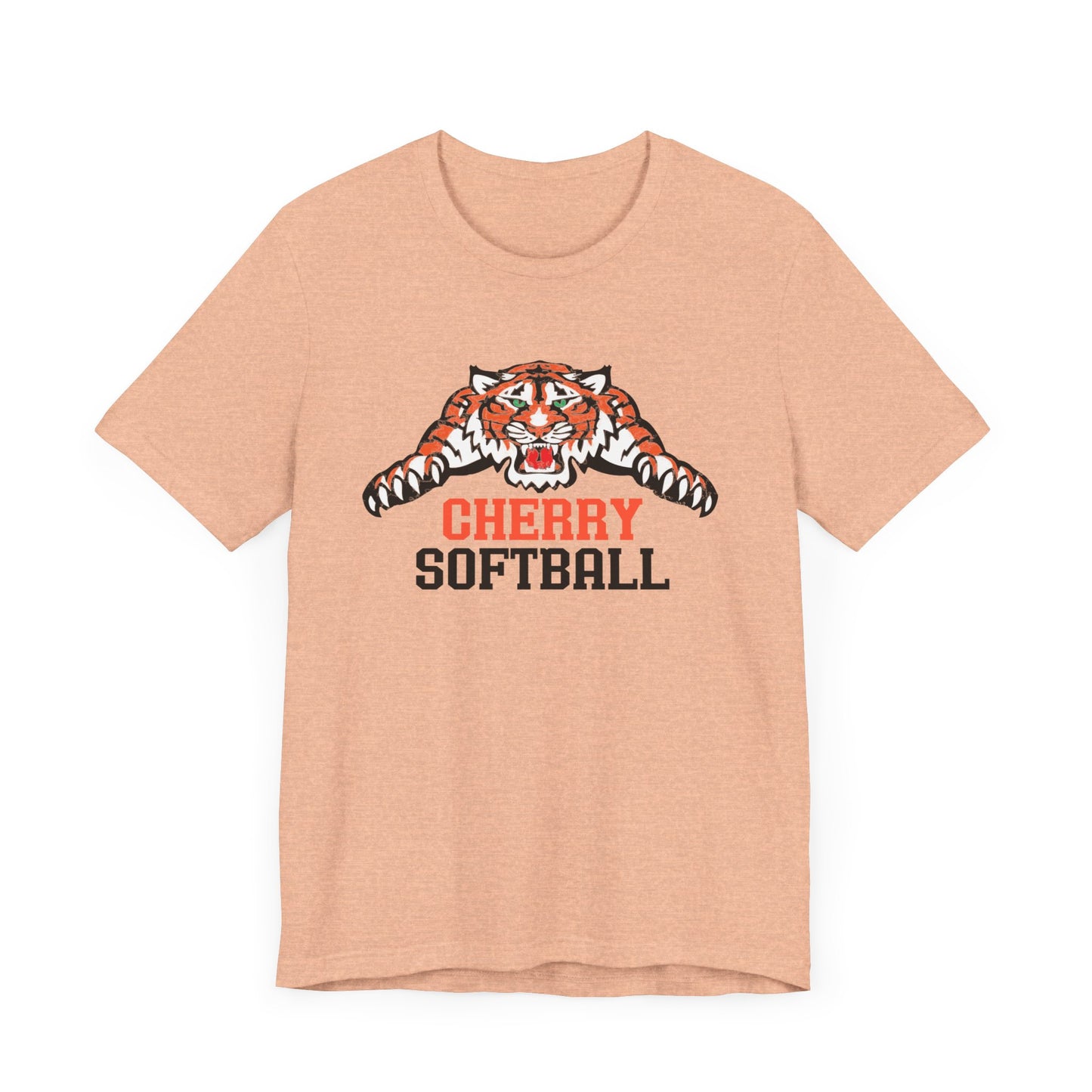 Cherry Tigers Home Plate Social Club T-Shirt