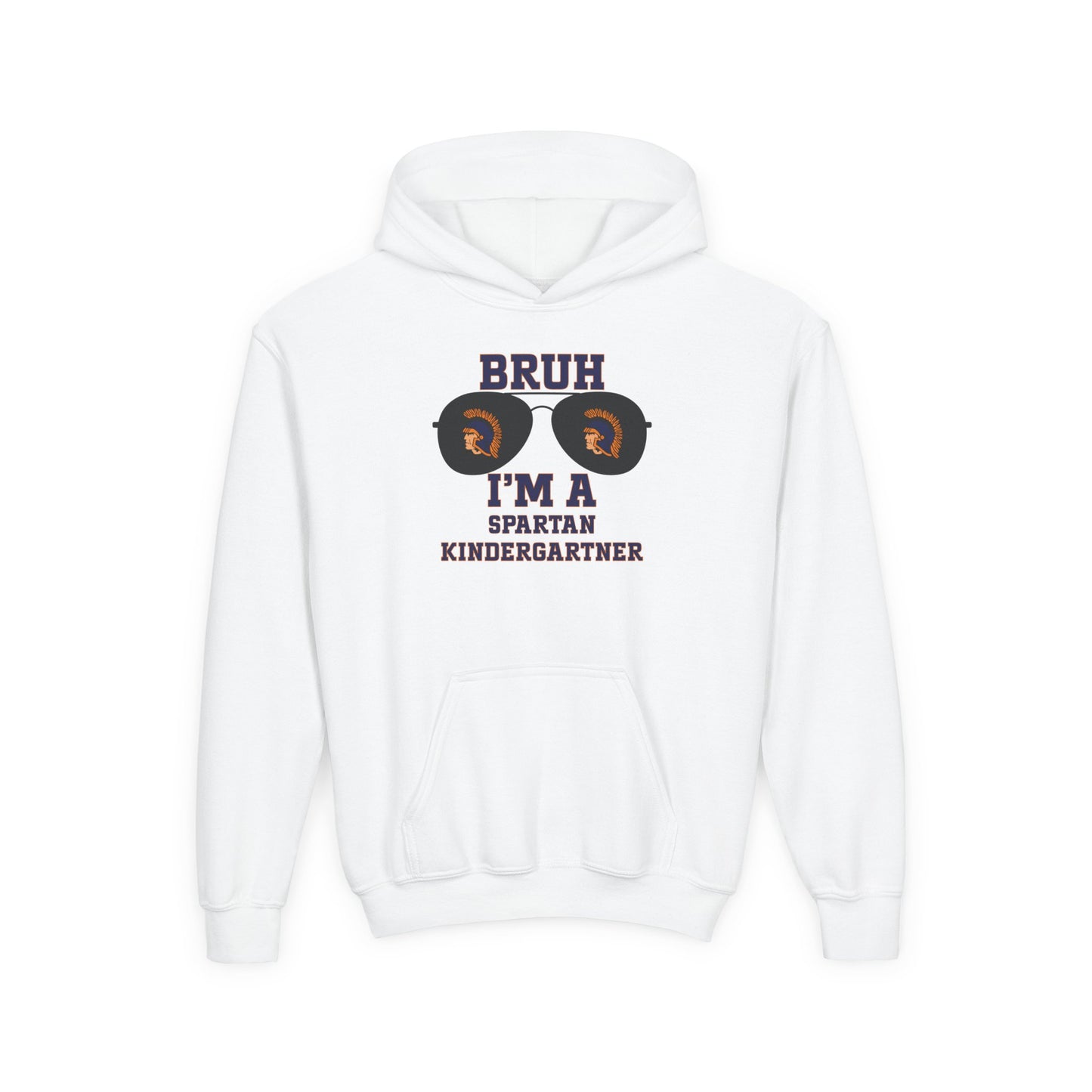 BRUH I’m a Spartan Kindergartner – NK Youth Hoodie