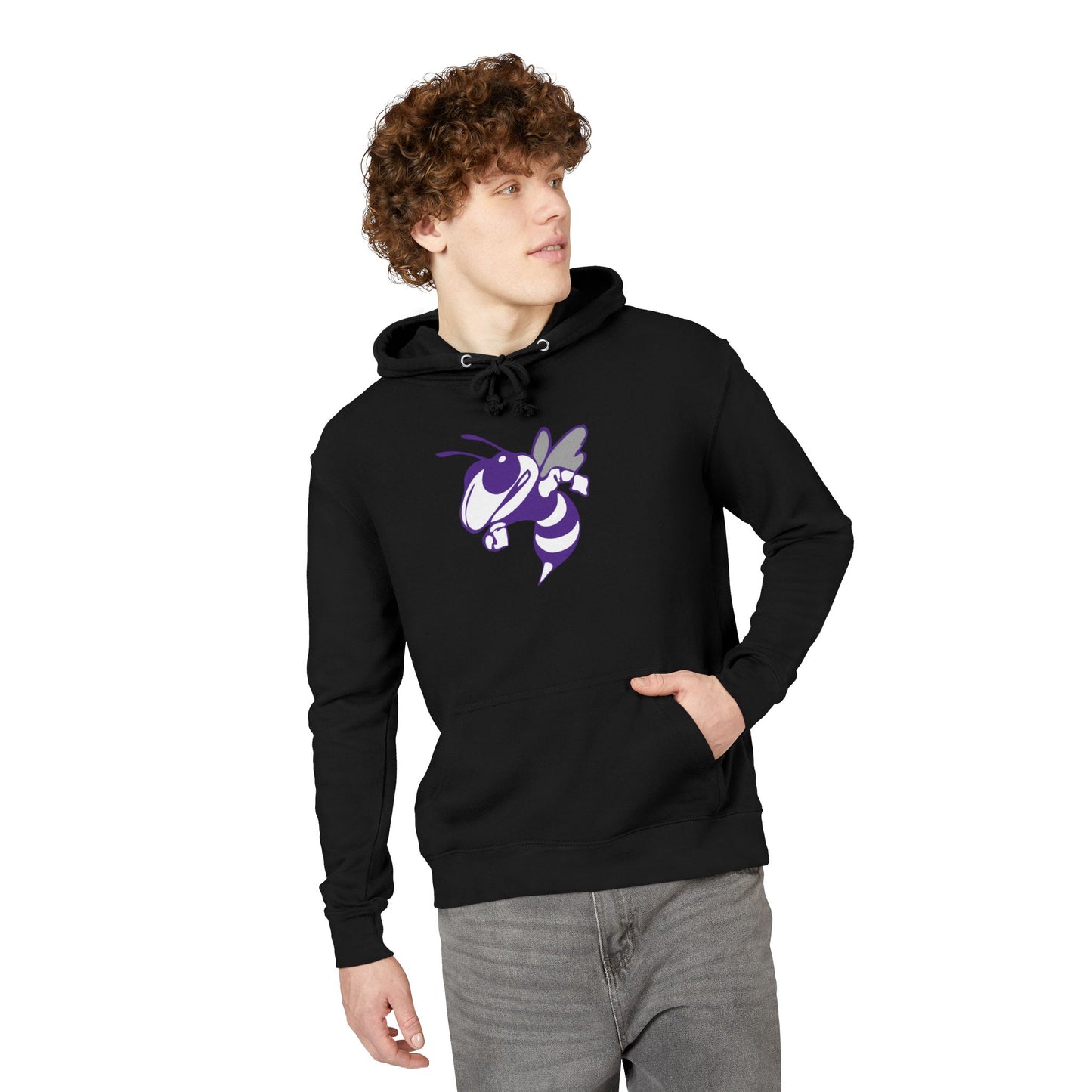 Hill City Hornets French Terry Hoodie — Lightweight Comfort, Game-Day Ready