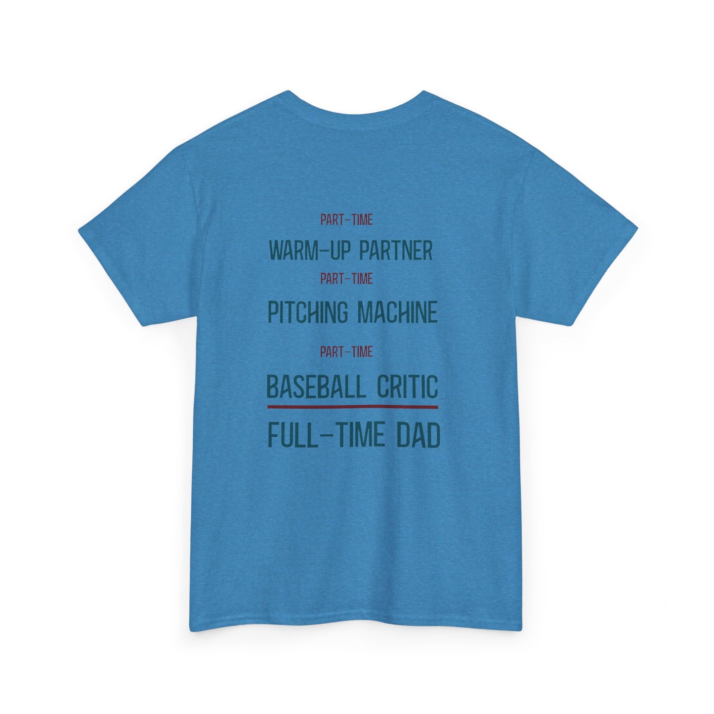 Chisholm Bluestreaks Baseball Dad T-Shirt