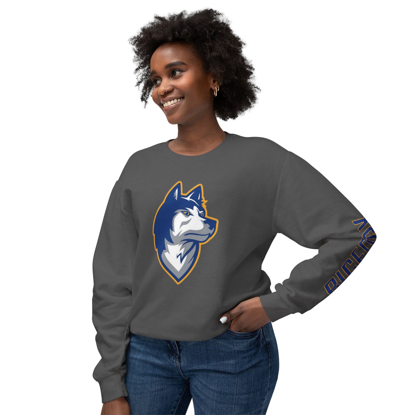 Bigfork Huskies Lightweight Crewneck
