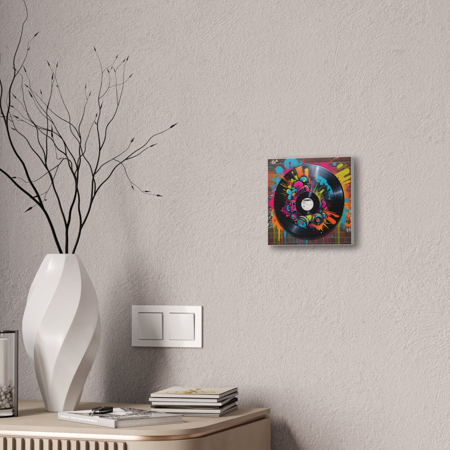 Spin City: Vinyl Graffiti Vibes