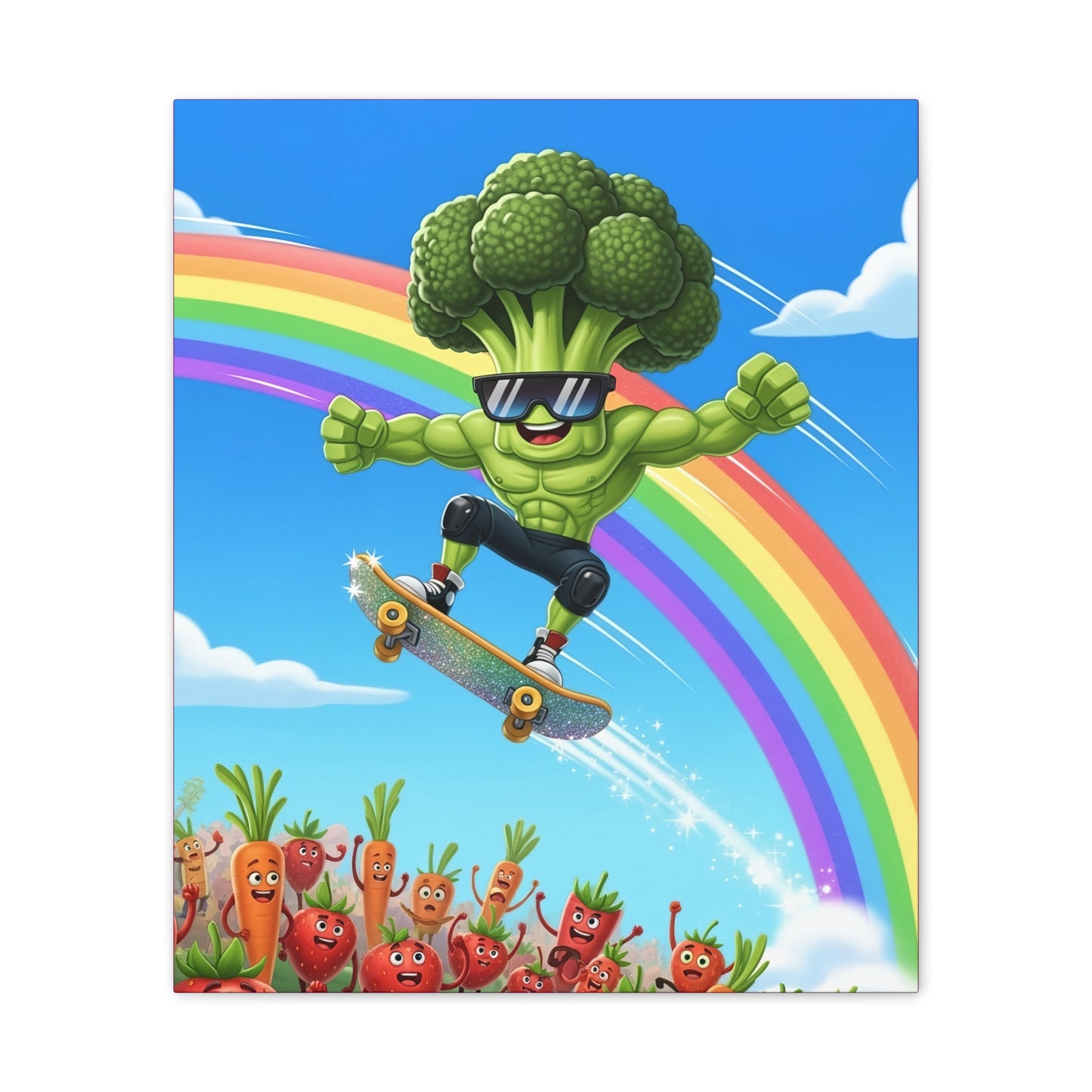 Broccoli Bomb Drop: Veggie Vibes Only