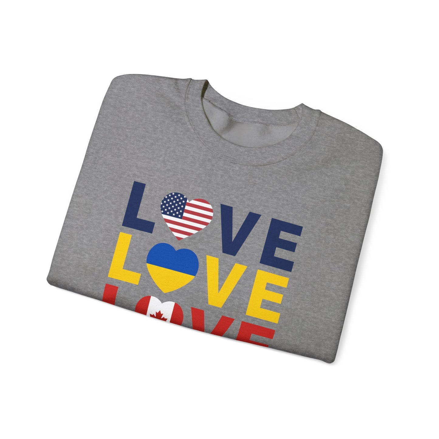 LOVE United Crewneck Sweatshirt πβ€οΈ