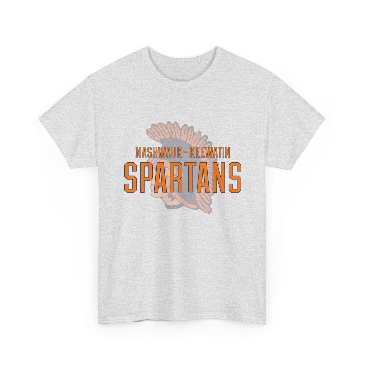 Nashwauk-Keewatin Spartans Heavy Cotton T-Shirt