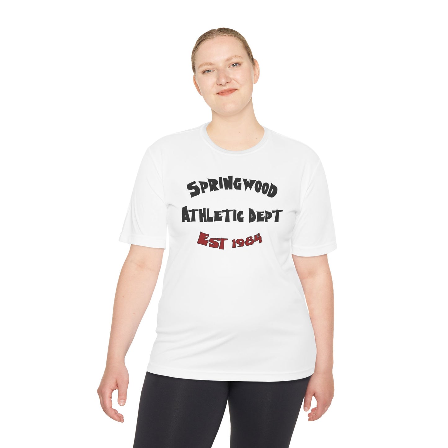 Springwood High Athletic Dept. Tee – Class of 1984 Horror Fan Sports Shirt