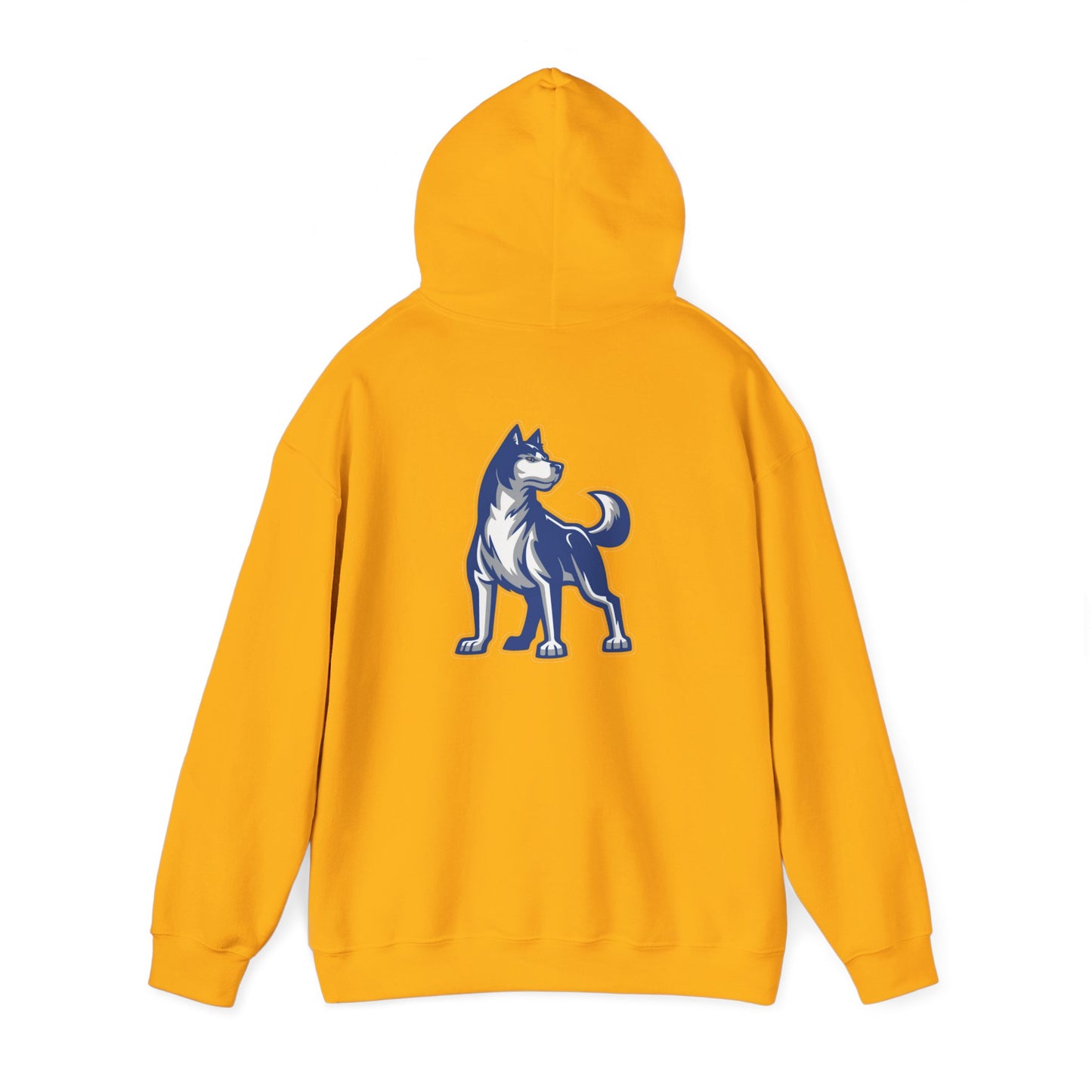 Bigfork Huskies Back-Logo Hoodie β Front Wordmark, Classic Comfort