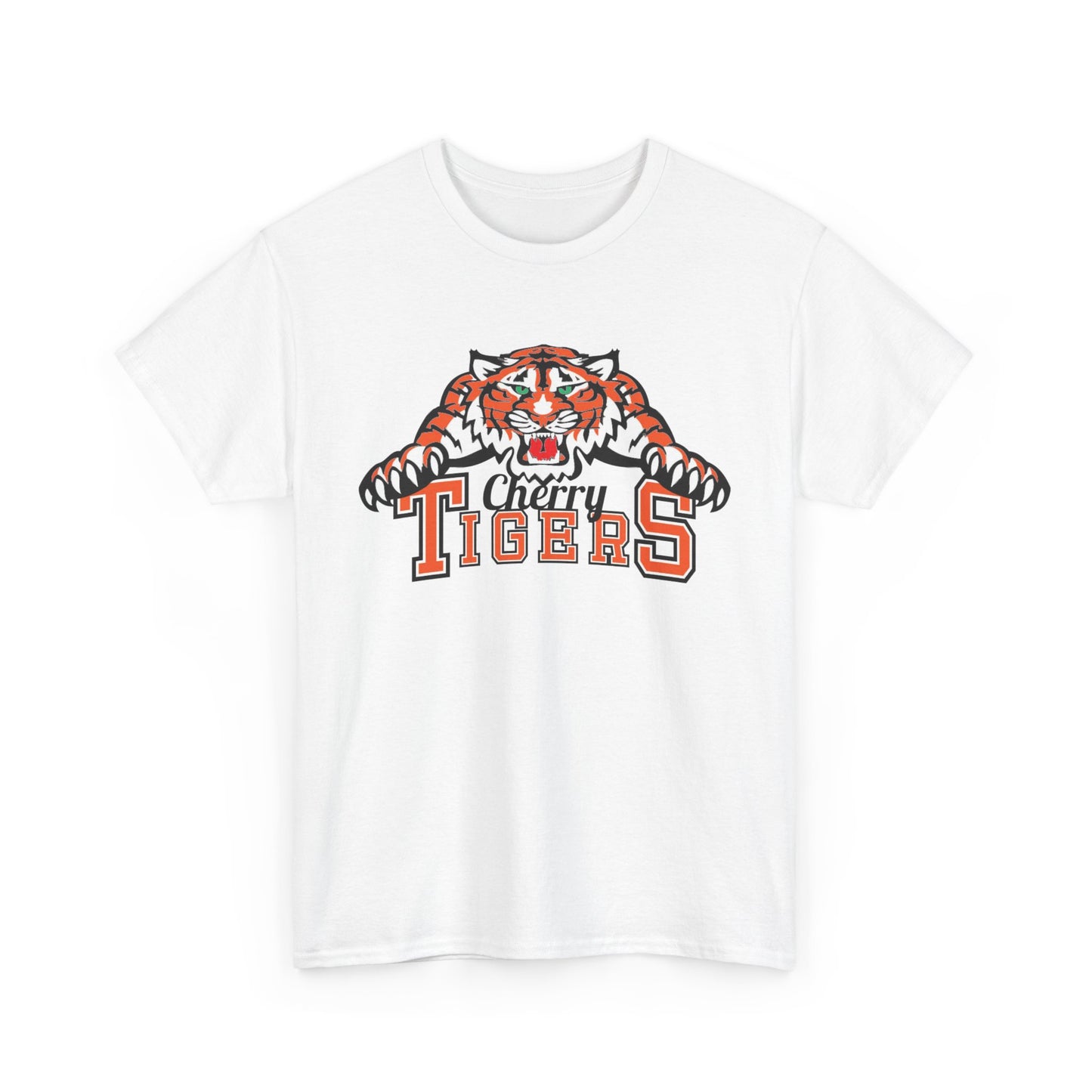 Cherry Tigers Heavy Cotton T-Shirt