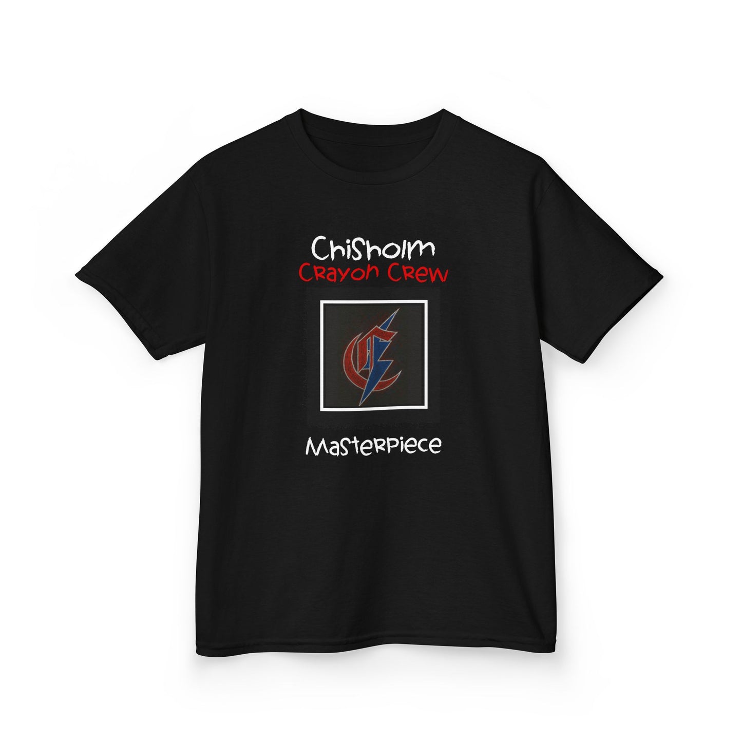 Chisholm Crayon Crew Masterpiece Kids Tee – Shockingly Creative