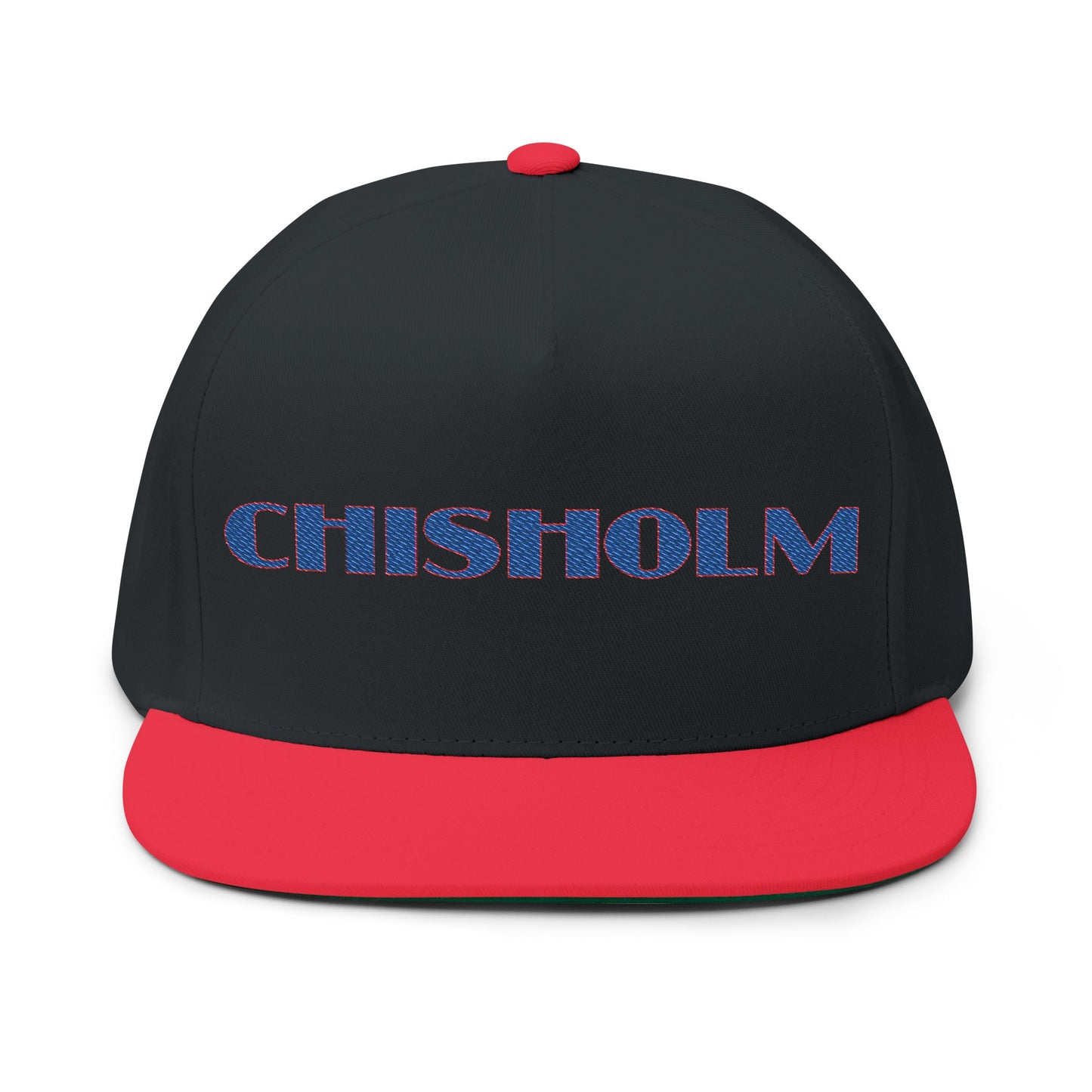 Chisholm Flat Bill Snapback – Fearless Flat Brim with Full-Throttle Flair