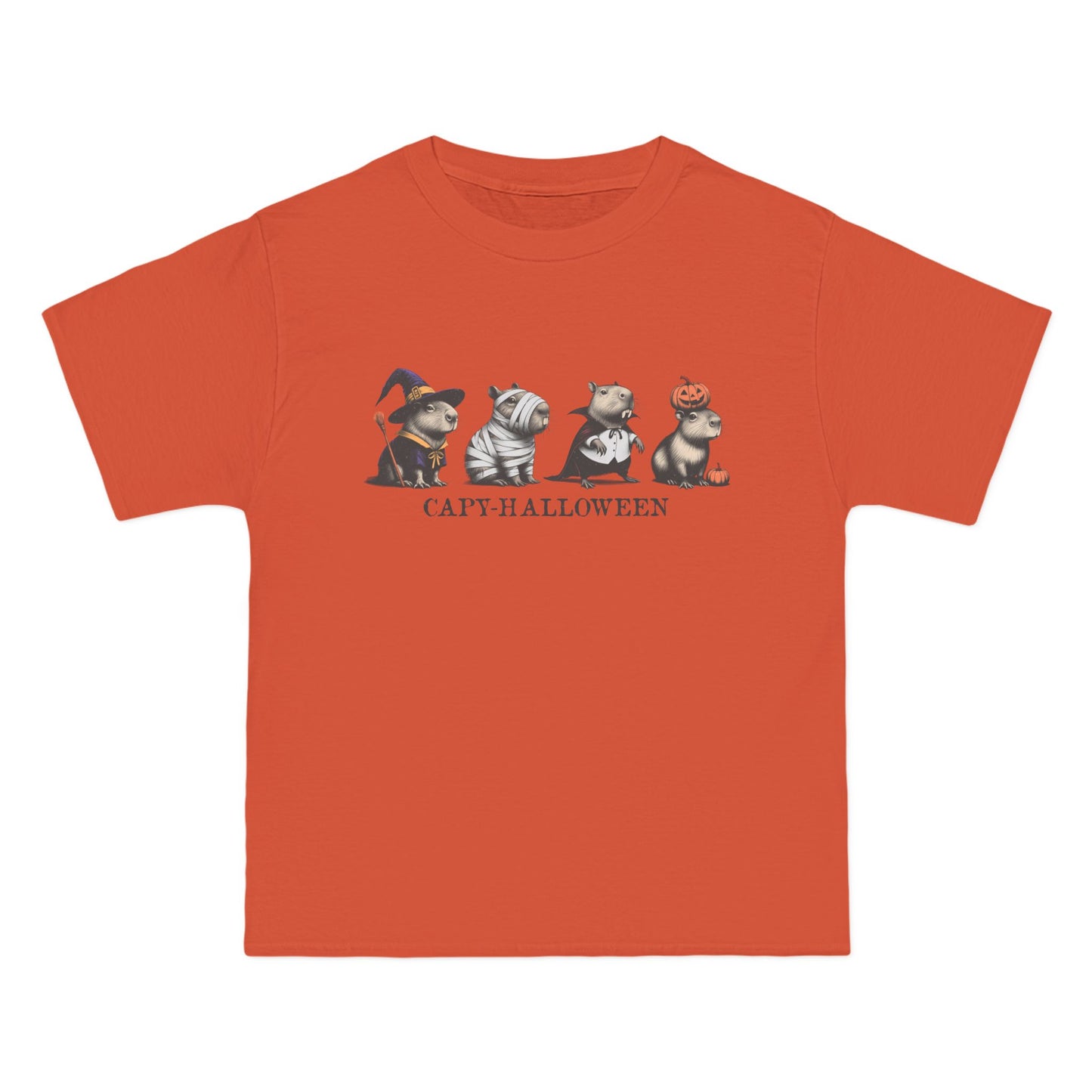 Capy Halloween Season T-Shirt – Spooky Fun with Capybara Style