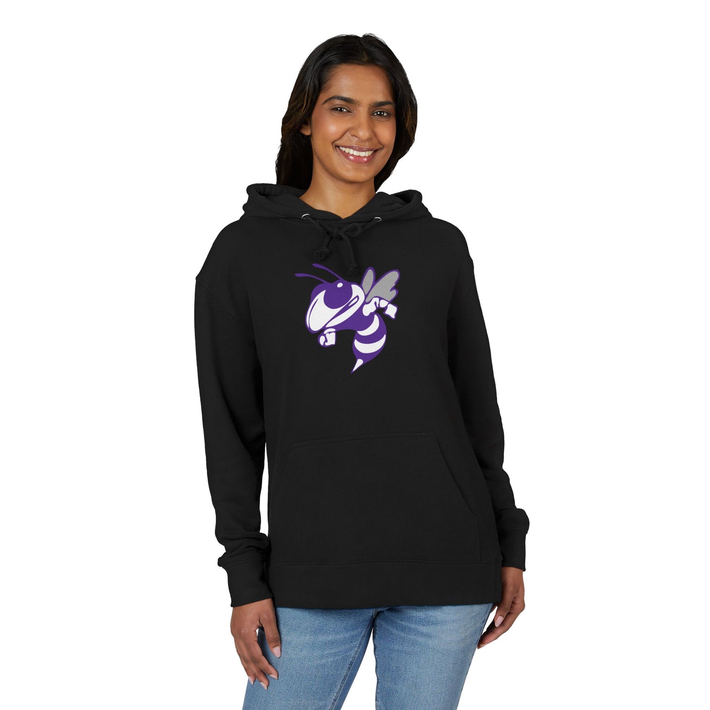 Hill City Hornets French Terry Hoodie — Lightweight Comfort, Game-Day Ready
