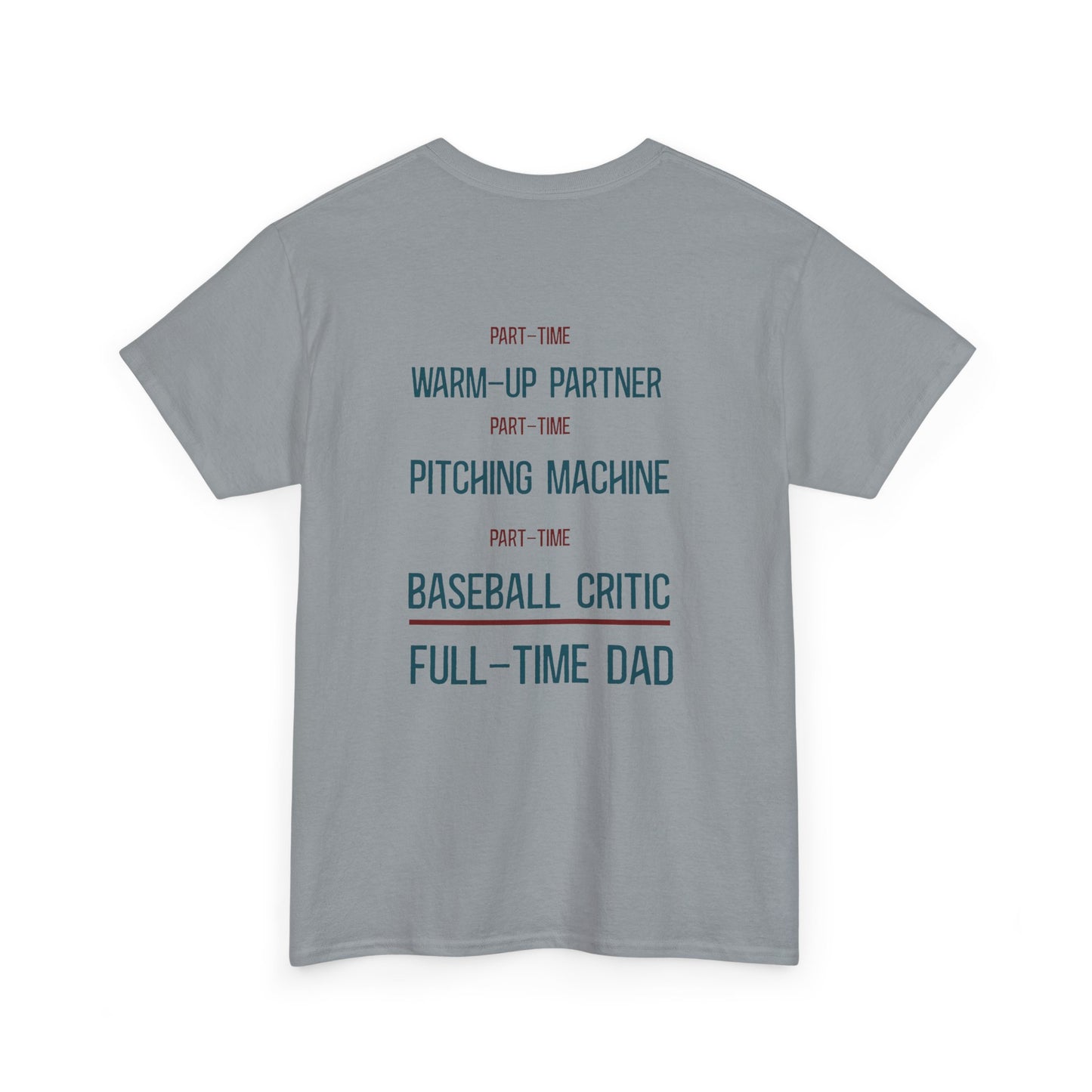 Chisholm Bluestreaks Baseball Dad T-Shirt