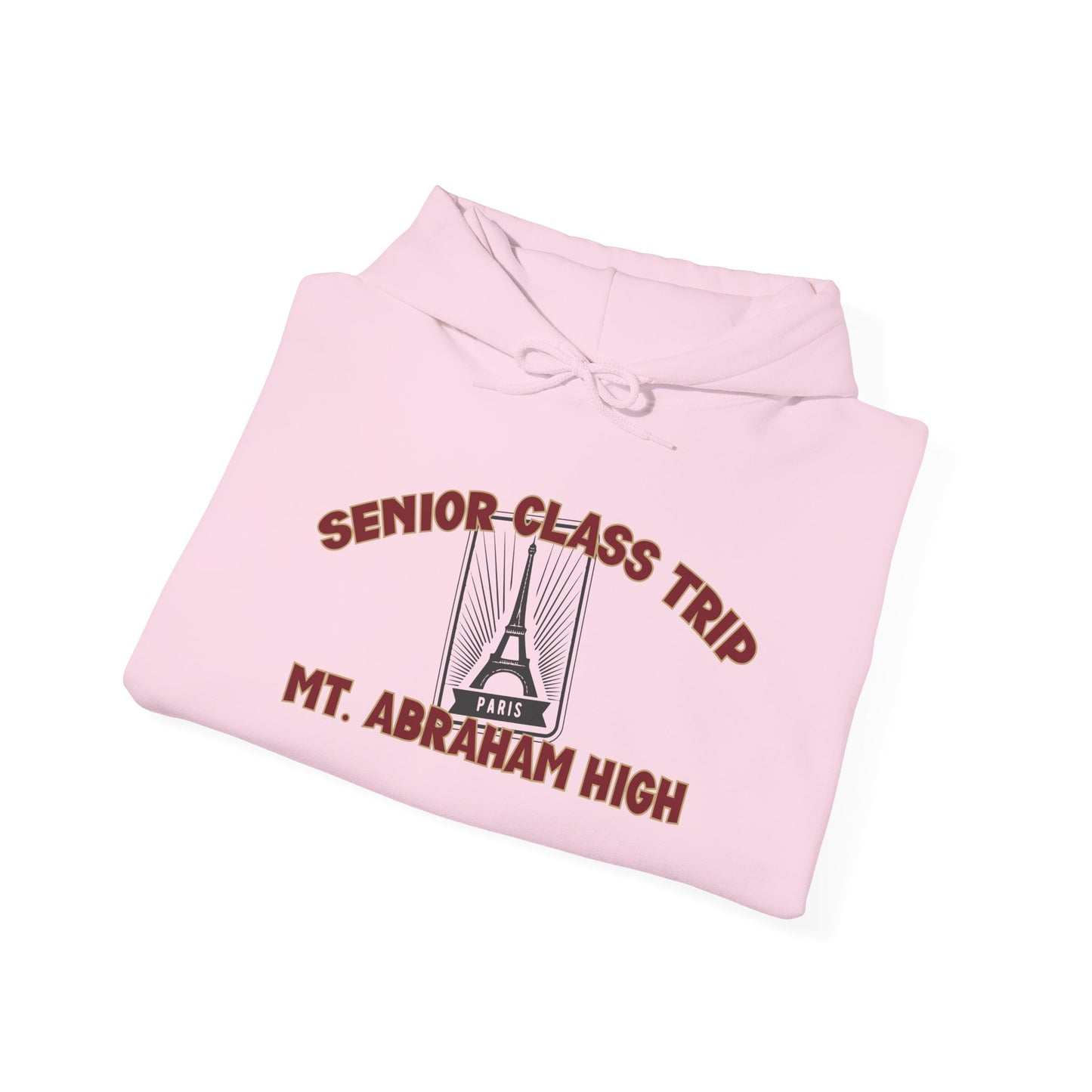 Mt. Abraham High Senior Class Trip Hoodie – Paris or Bust (…Mostly Bust)