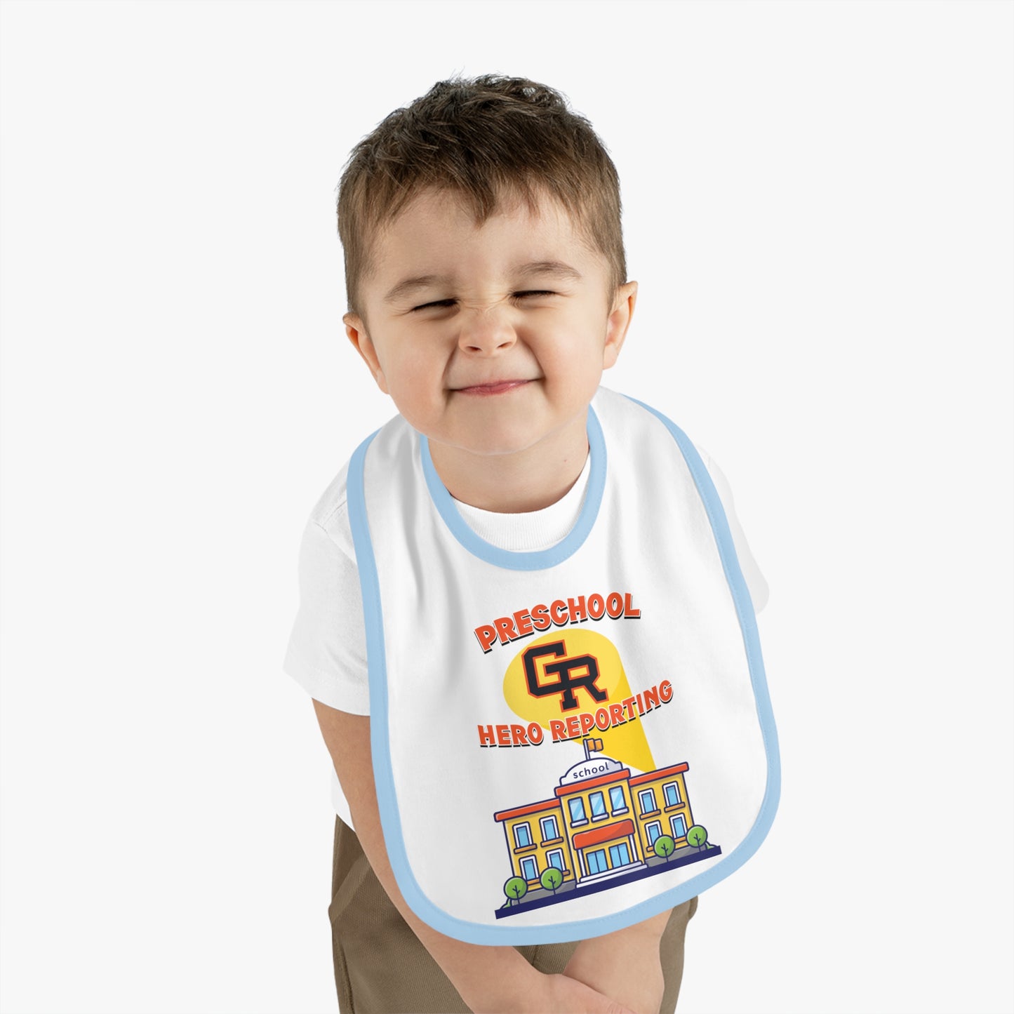 Preschool: Hero Reporting – Grand Rapids Thunderhawks Baby Bib