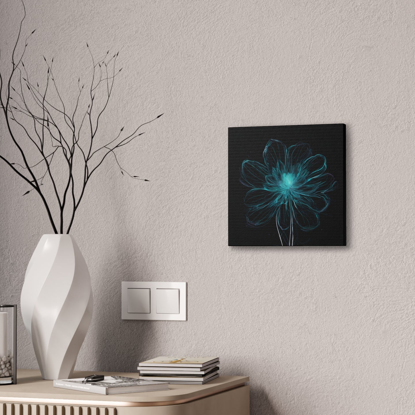 Midnight Bloom: Petals from the Void