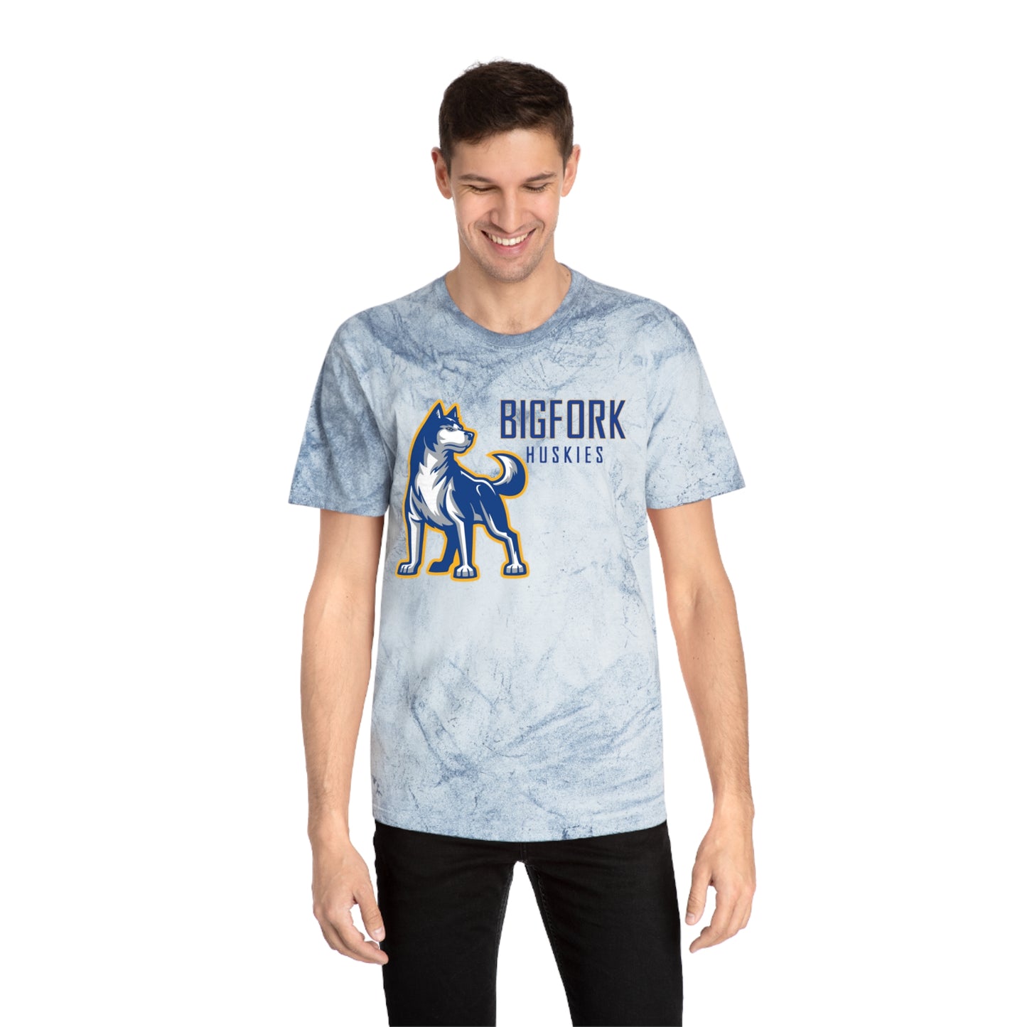 Bigfork Huskies Color-Blast Tee
