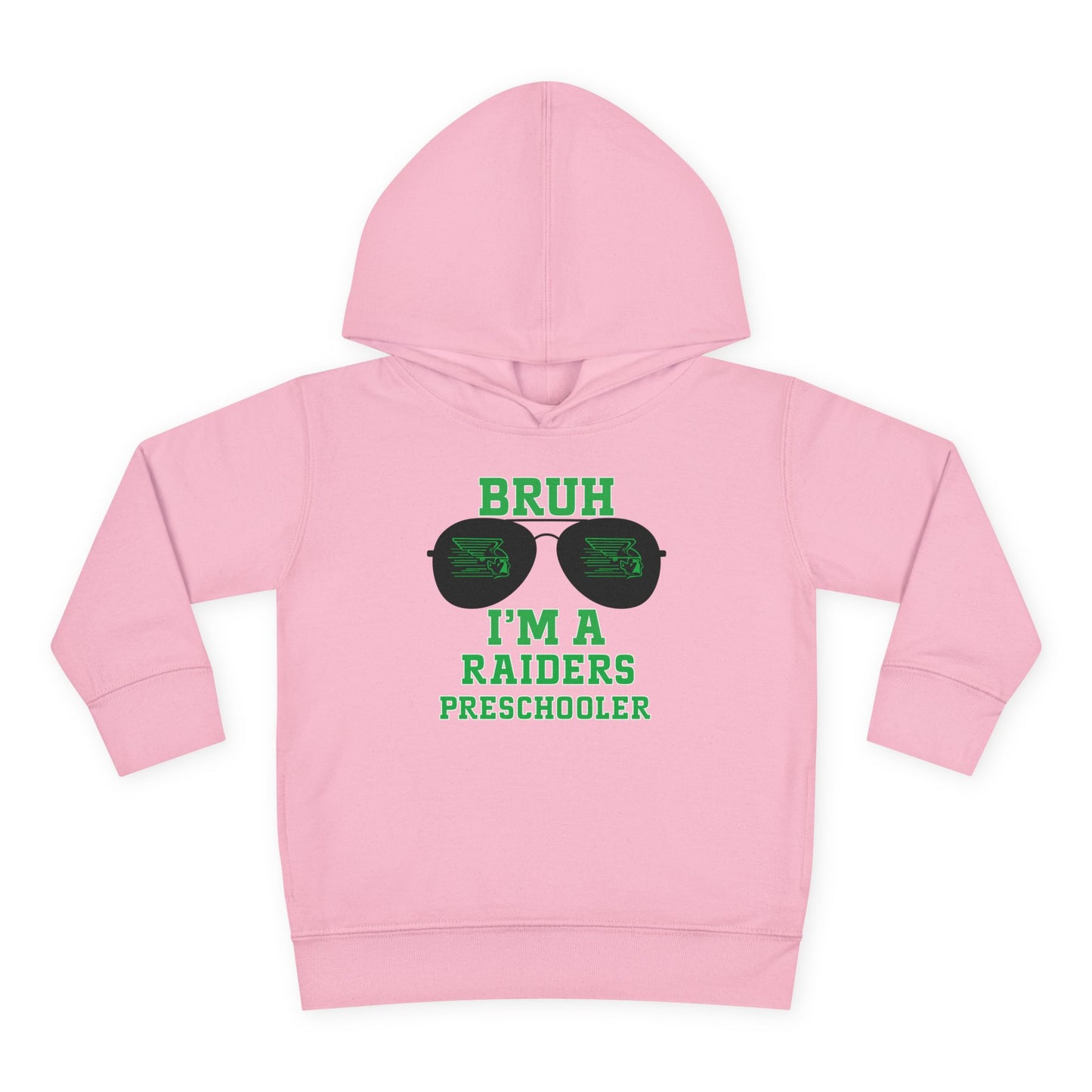 BRUH I’m A Raiders Preschooler Toddler Hoodie