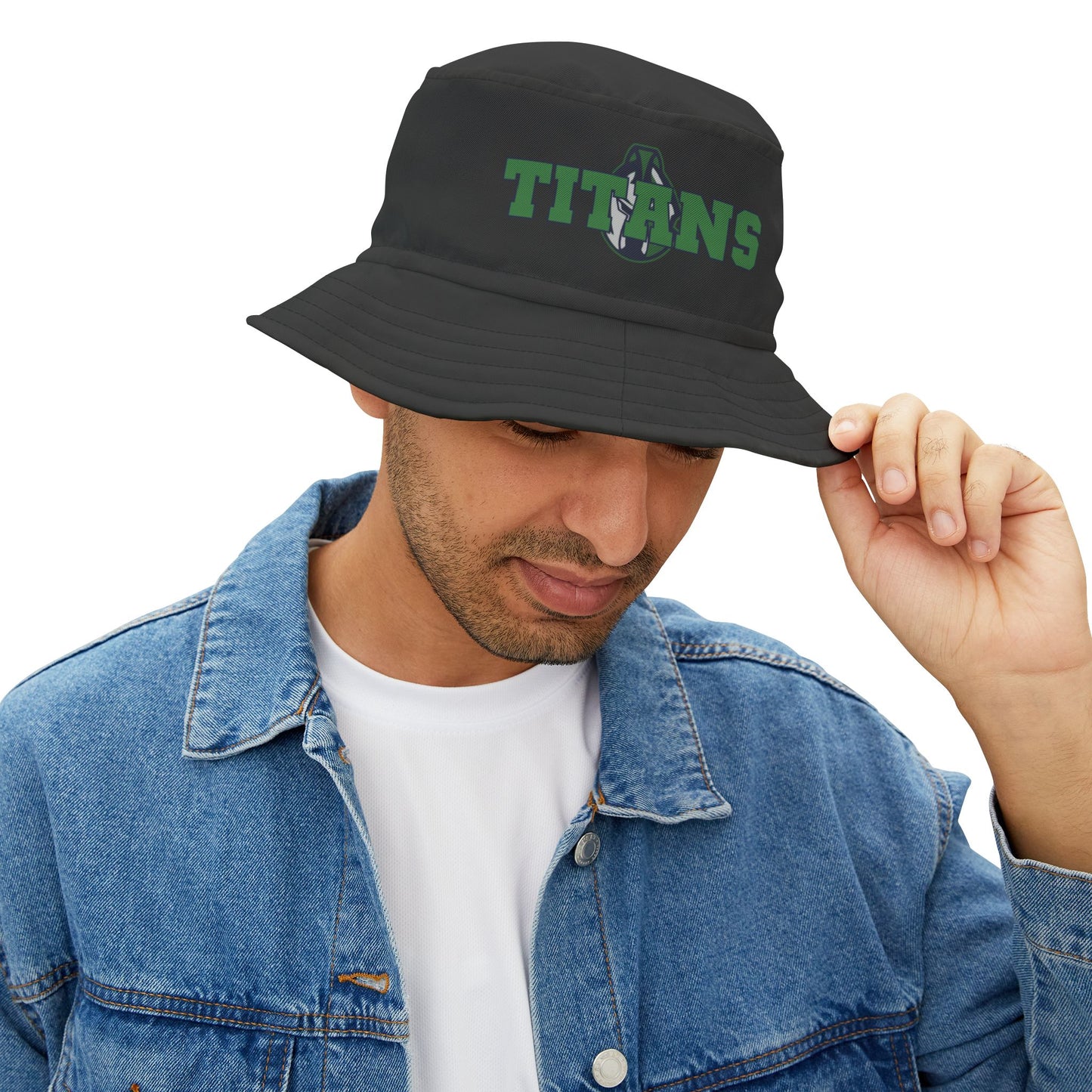 GNK Titans Bucket Hat – Blackout Edition 🖤💥