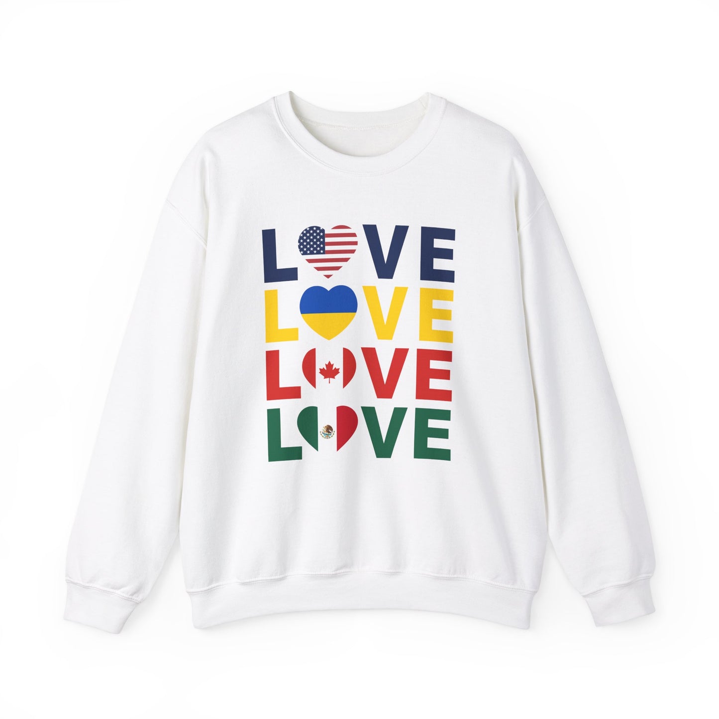 LOVE United Crewneck Sweatshirt πβ€οΈ